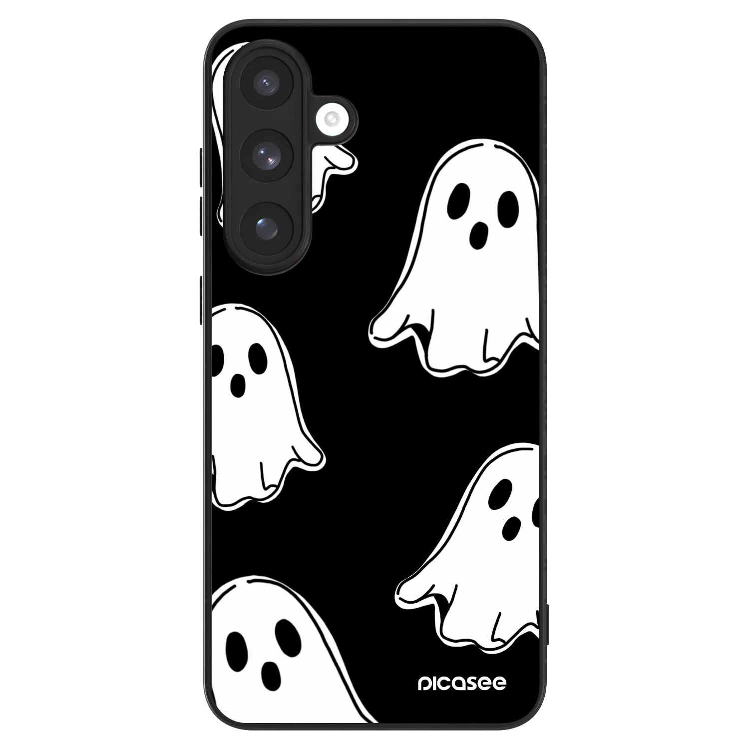 Picasee ULTIMATE CASE PowerShare za Samsung Galaxy S25 FE 5G - Black ghosts