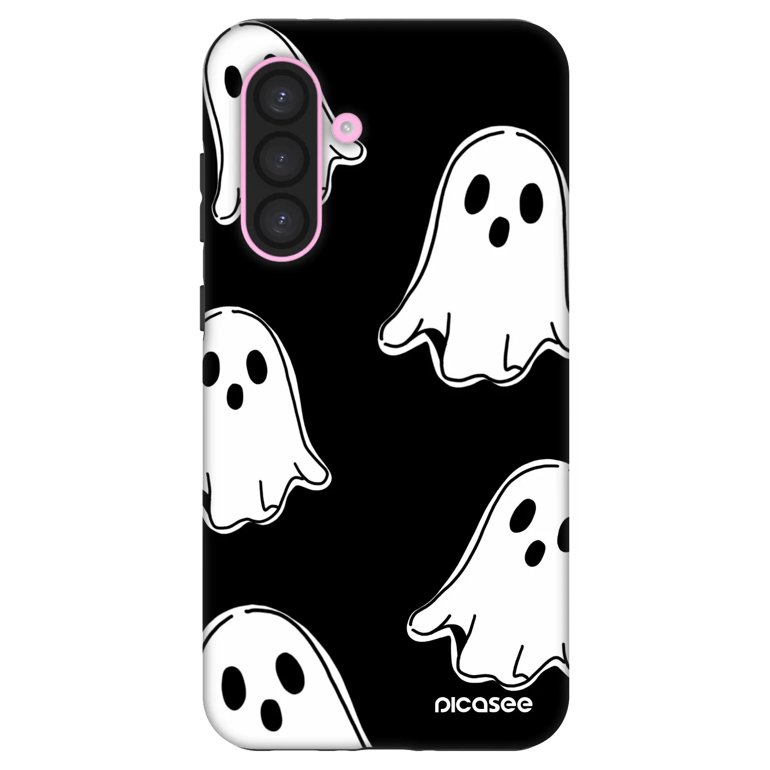 Picasee Fashion Case za Samsung Galaxy A56 5G A566B - Black ghosts