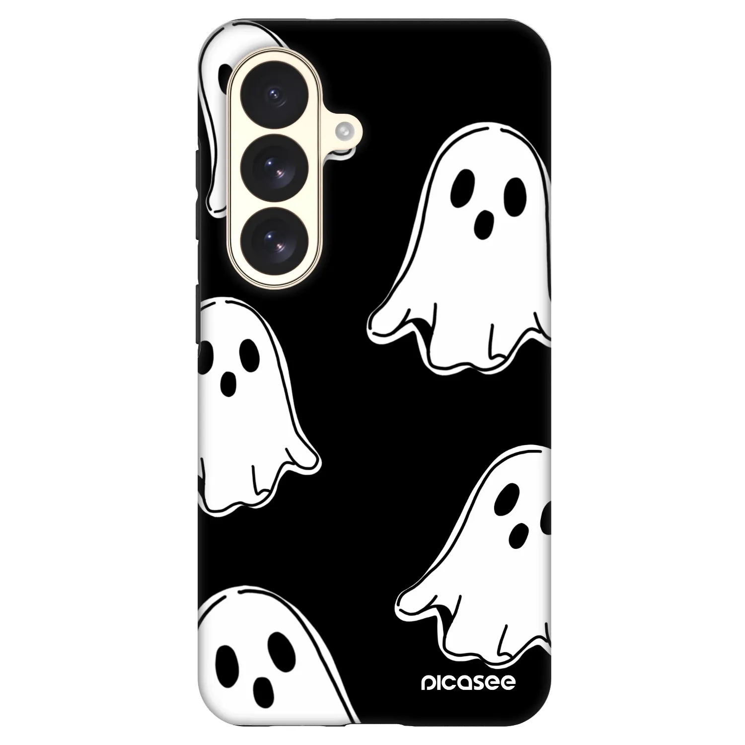 Picasee Fashion Case PowerShare pro Samsung Galaxy S26 - Black ghosts