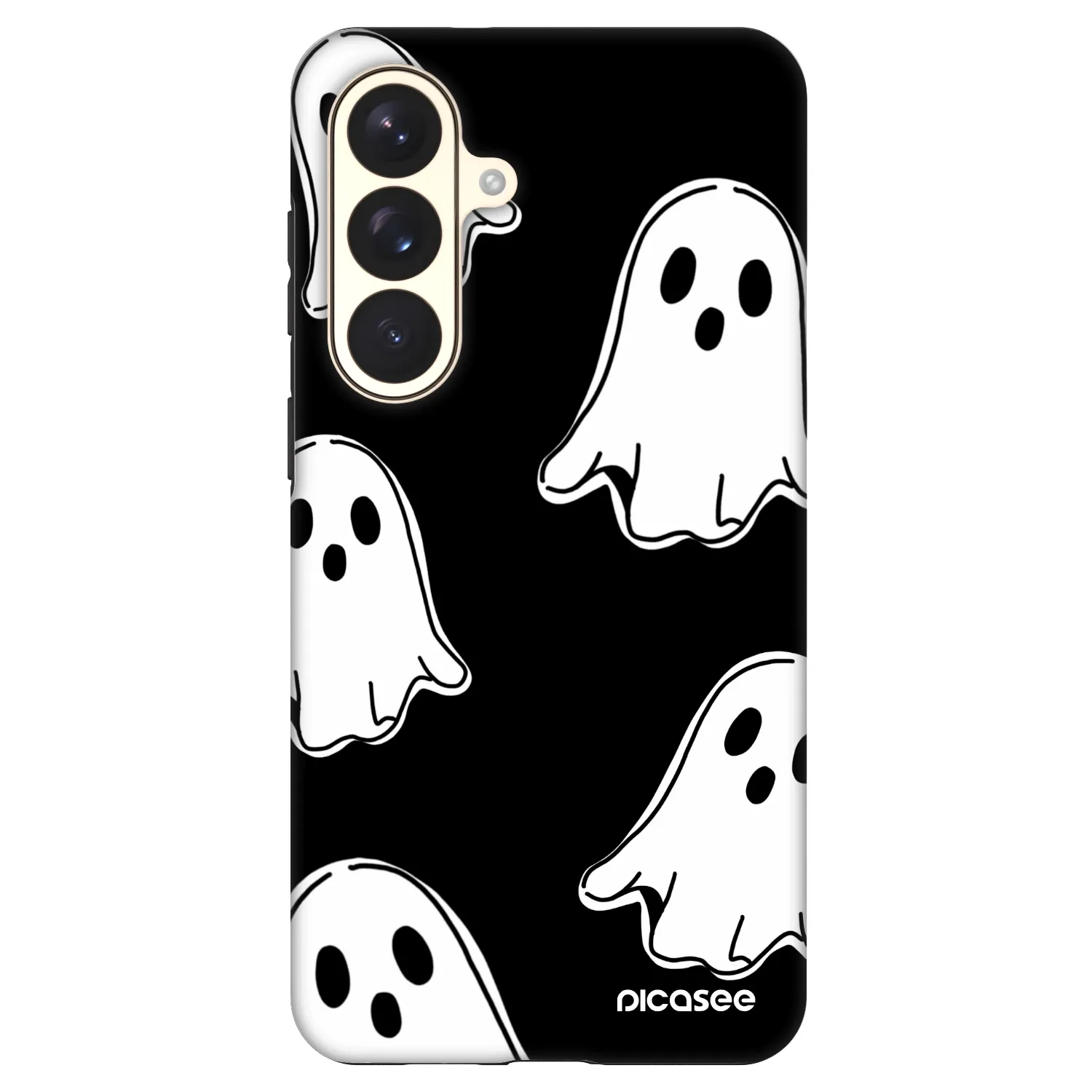 Picasee Fashion Case PowerShare pro Samsung Galaxy S26+ - Black ghosts