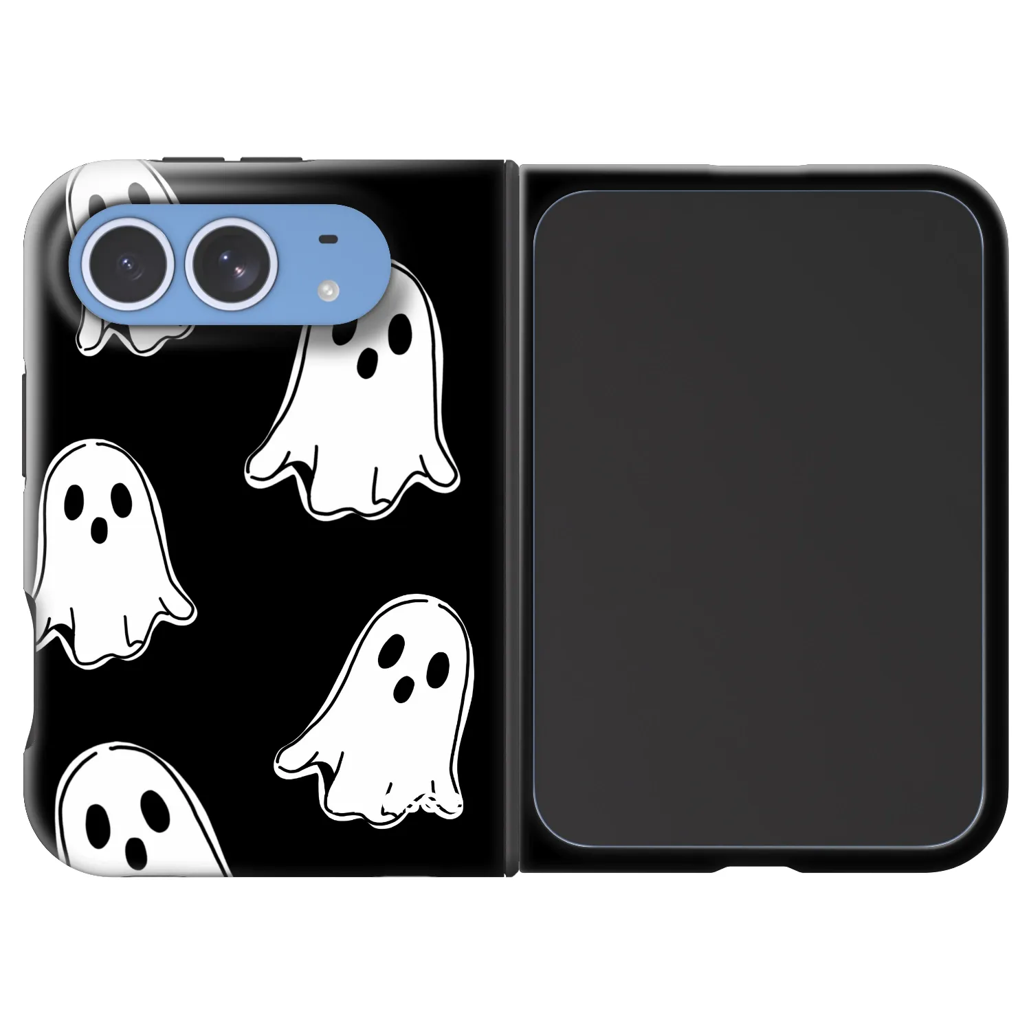 Picasee Fashion Case MagSafe za Apple iPhone Duo - Black ghosts