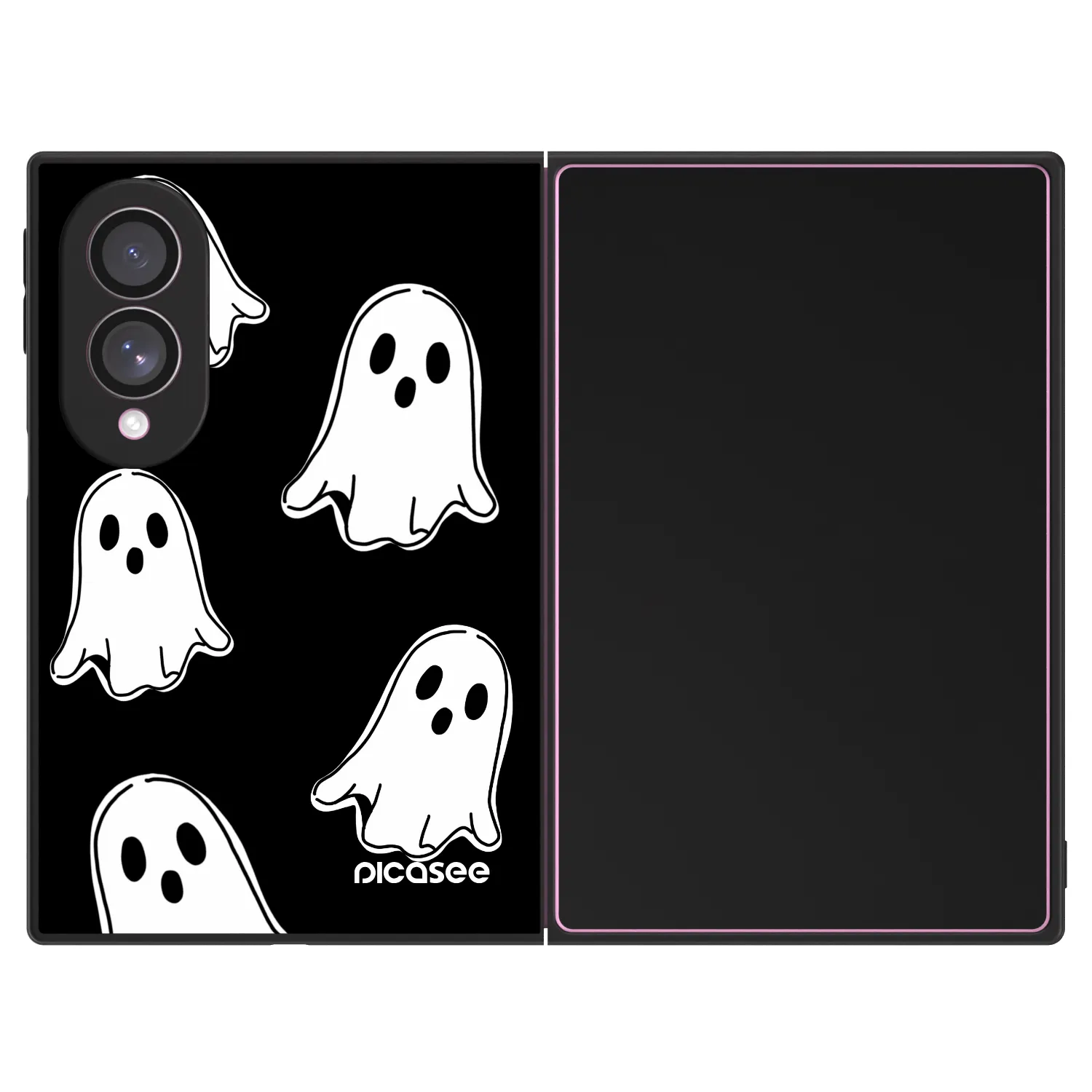 Picasee ULTIMATE CASE za Samsung Galaxy Z Fold8 5G - Black ghosts