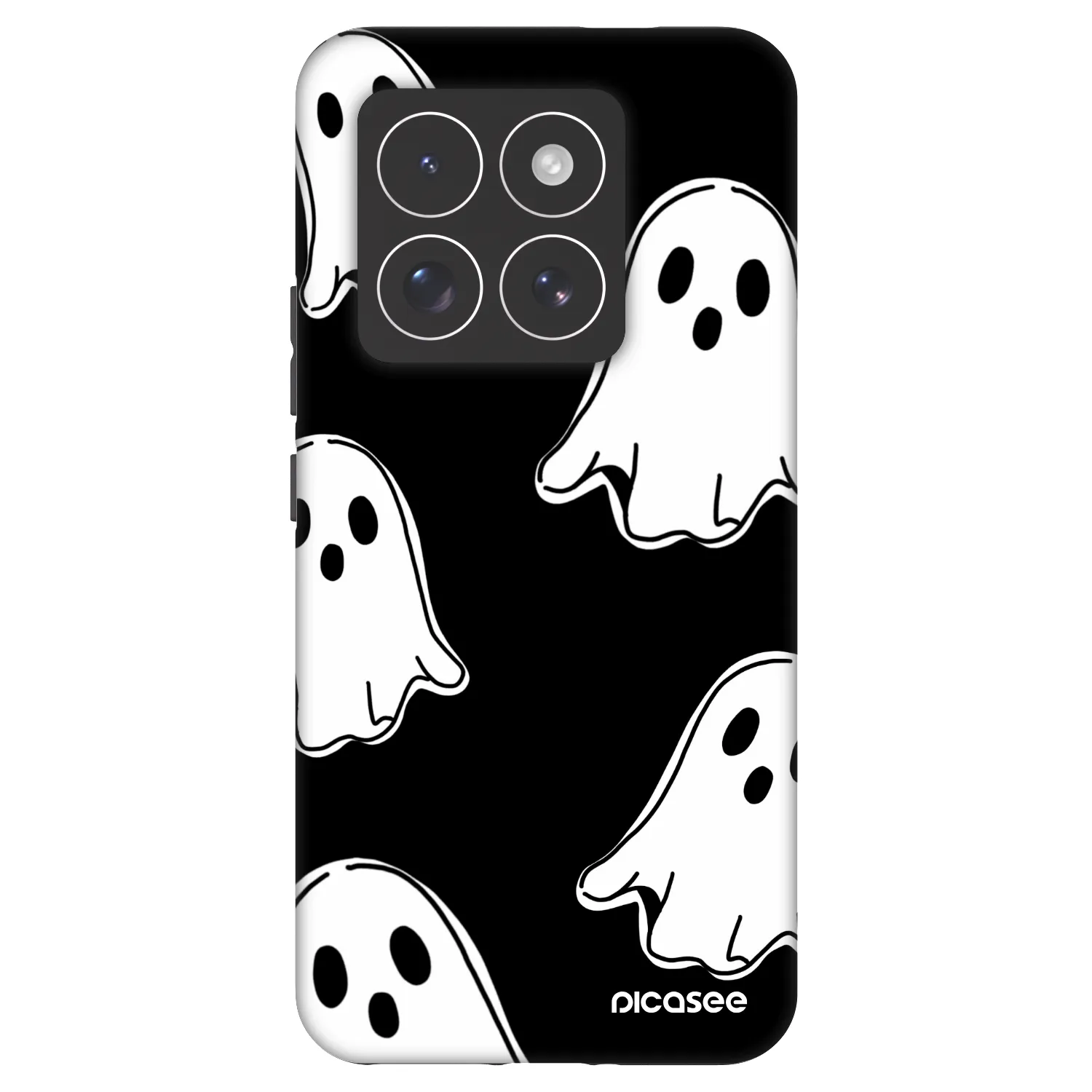 Picasee Fashion Case za Xiaomi 14 Pro - Black ghosts