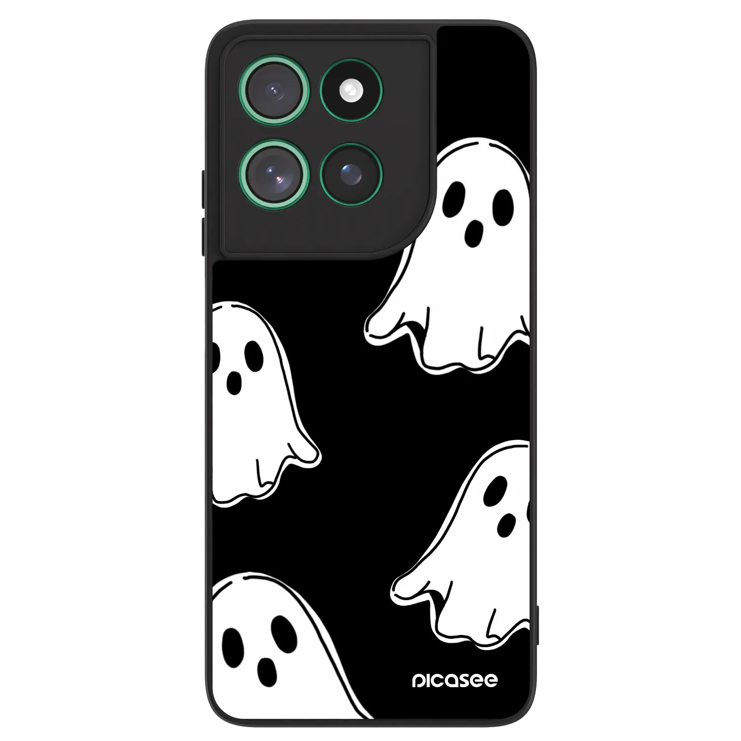 Picasee ULTIMATE CASE za Motorola Moto G57 Power - Black ghosts