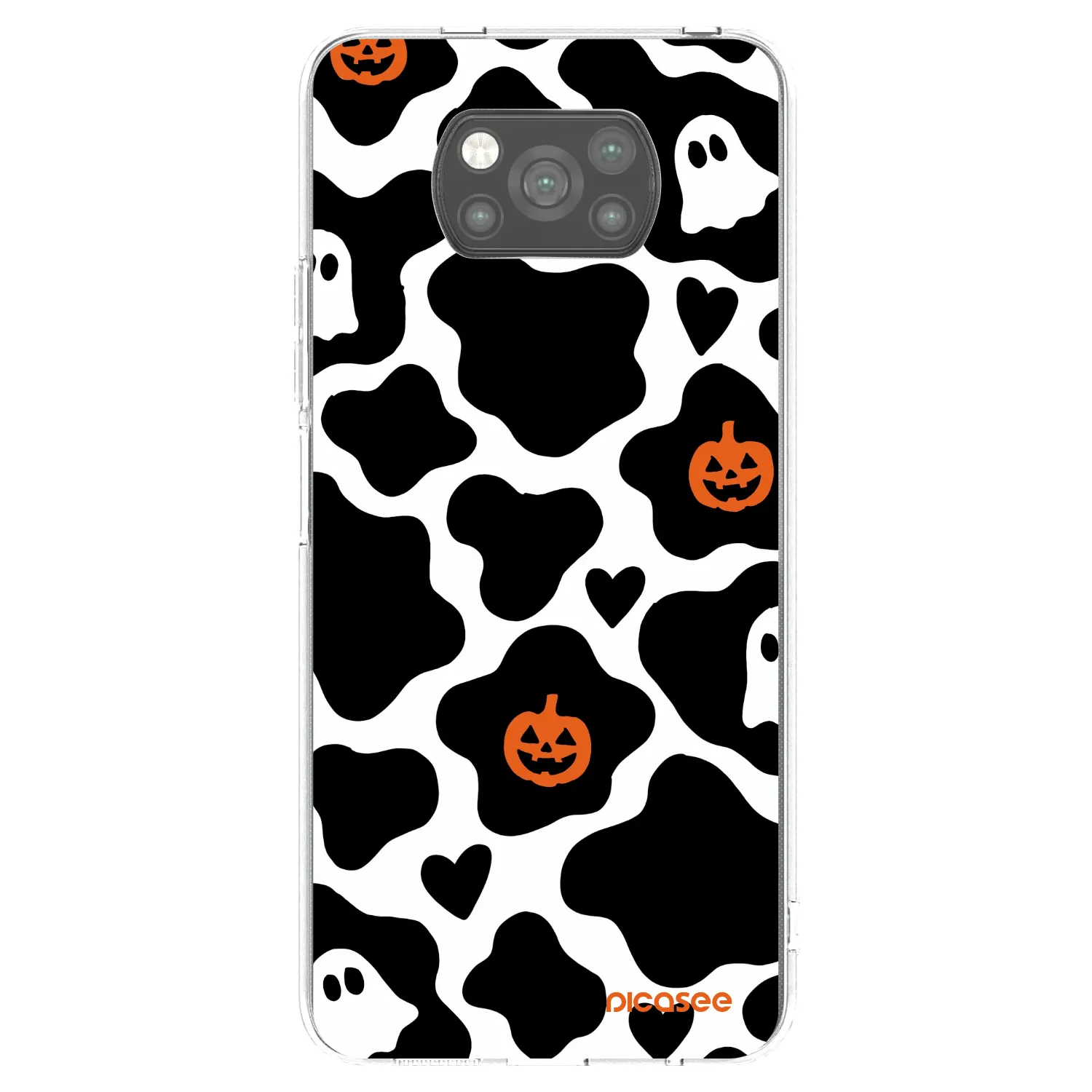 Picasee crna silikonska maskica za Xiaomi Poco X3 - Boow