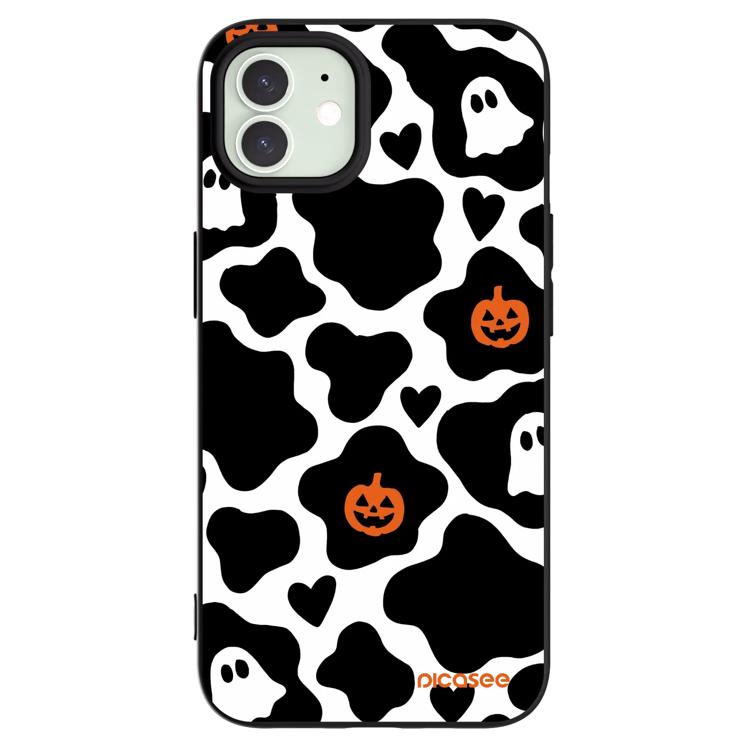Picasee crna silikonska maskica za Apple iPhone 12 Pro - Boow