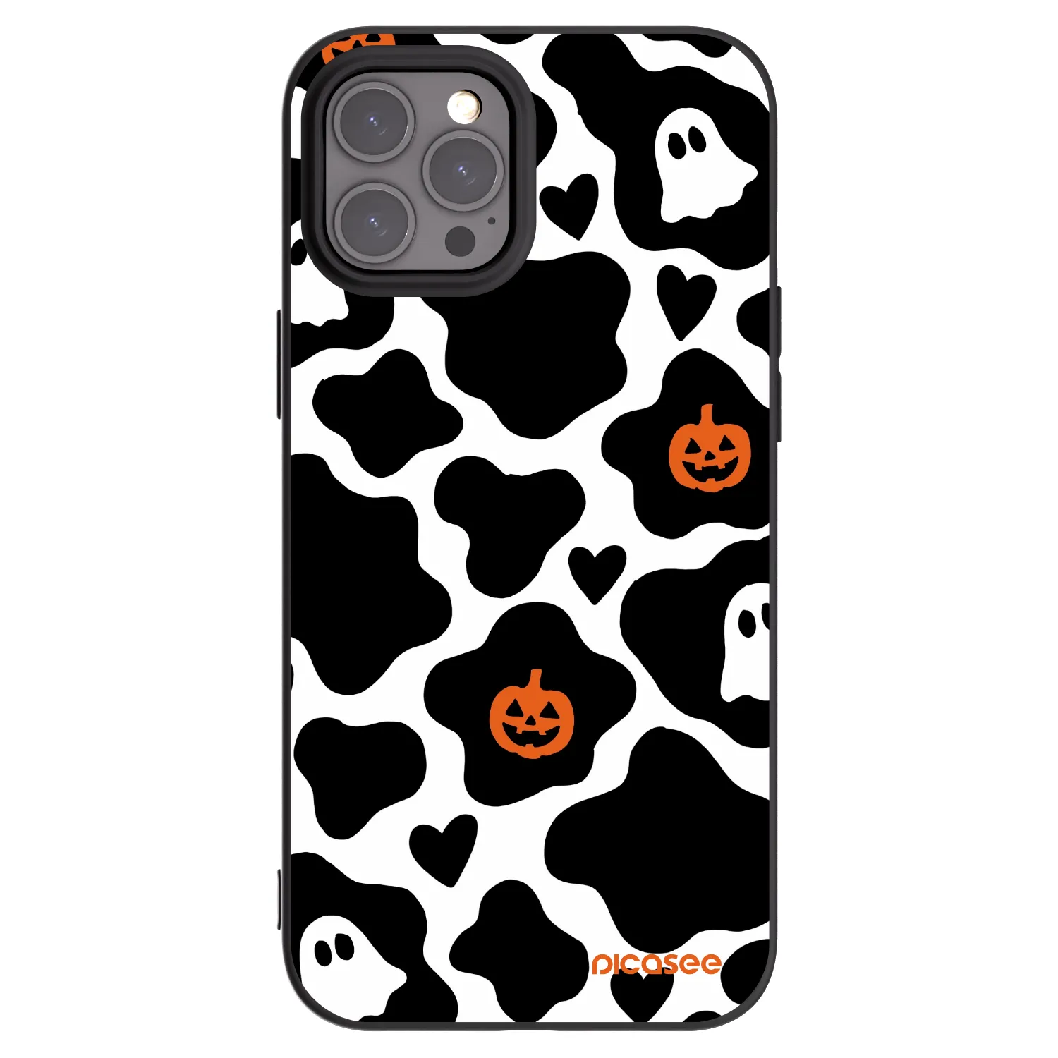 Picasee crna silikonska maskica za Apple iPhone 12 Pro Max - Boow