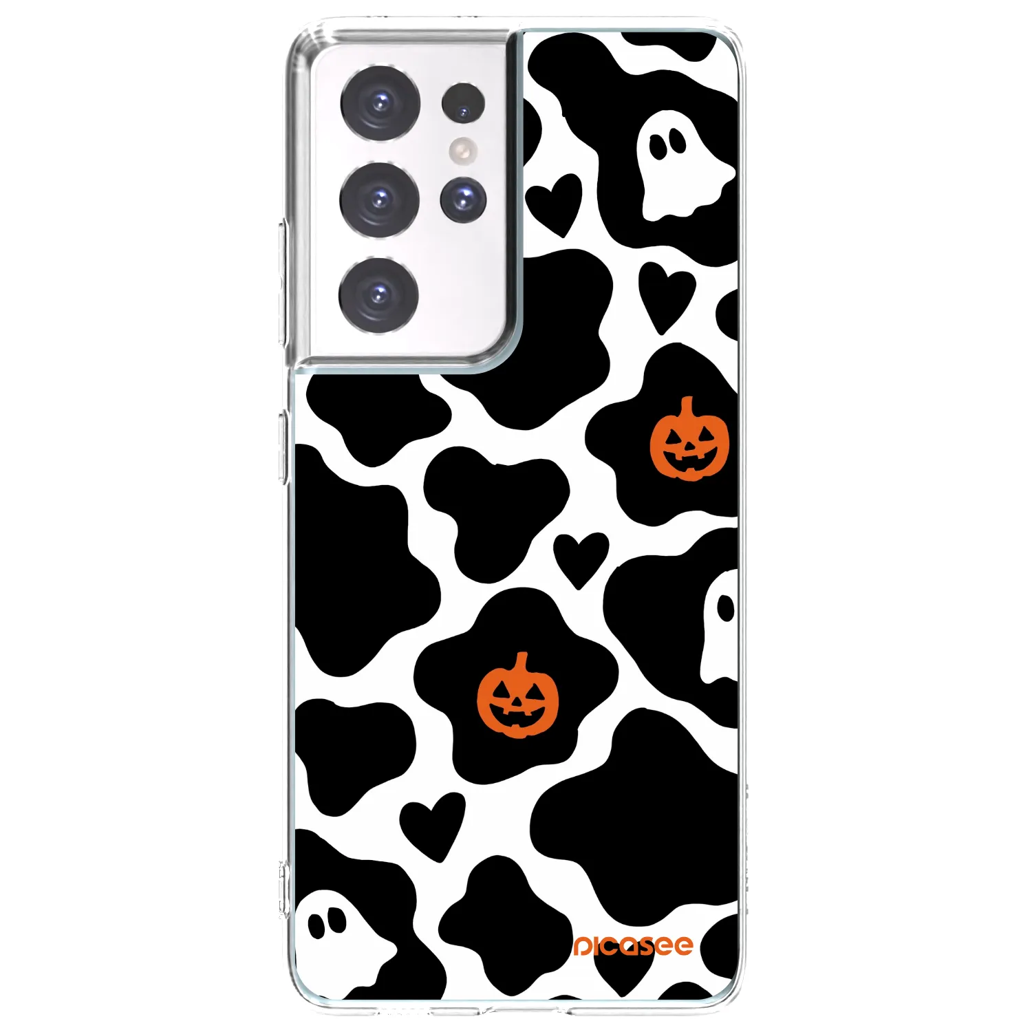 Picasee silikonska prozirna maskica za Samsung Galaxy S21 Ultra 5G G998B - Boow