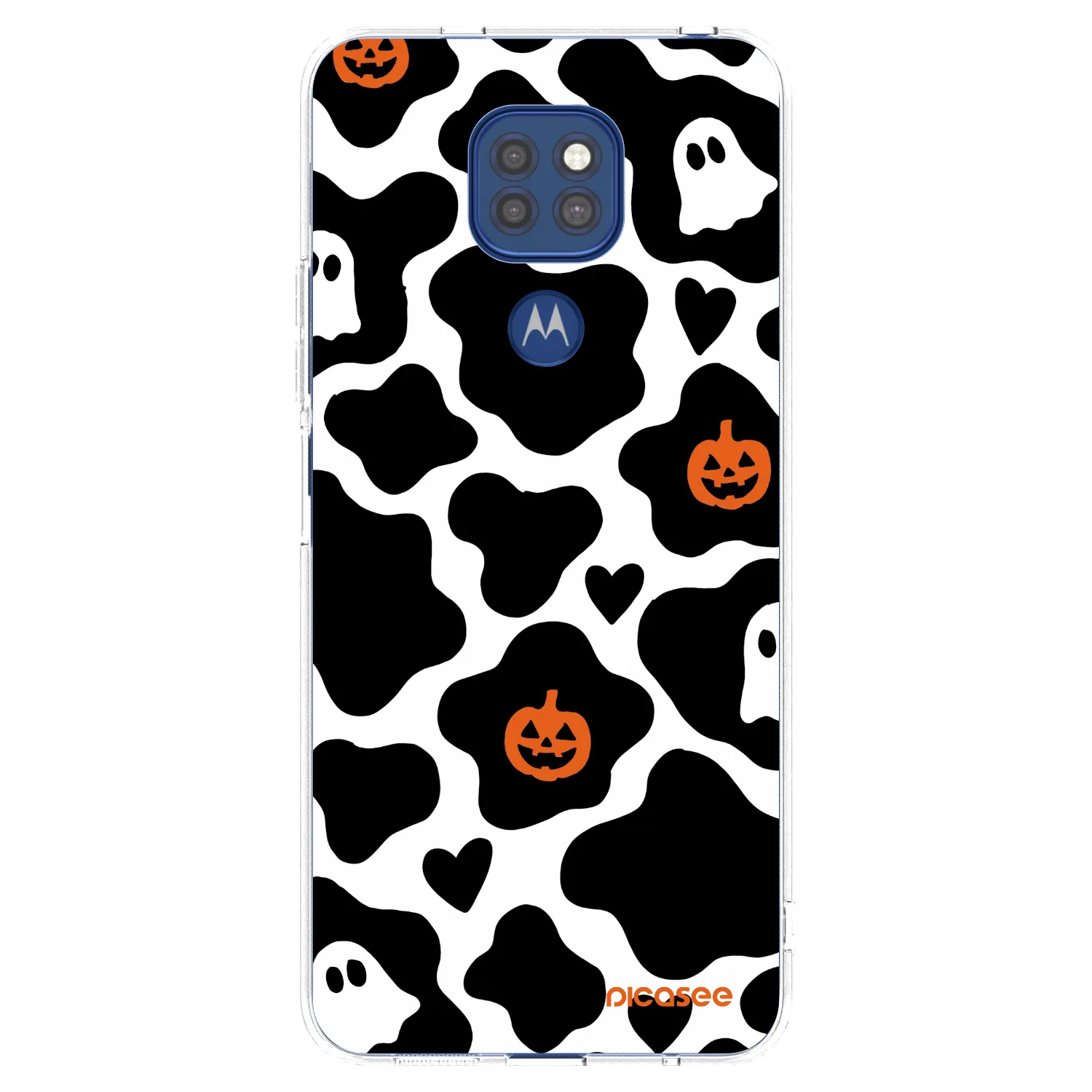 Picasee silikonska prozirna maskica za Motorola Moto G9 Play - Boow