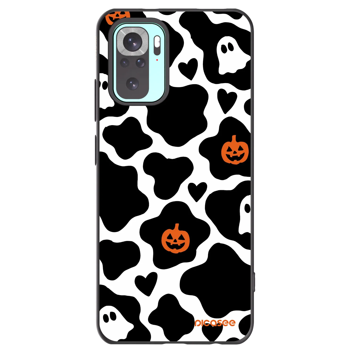 Picasee crna silikonska maskica za Xiaomi Redmi Note 10 Pro - Boow