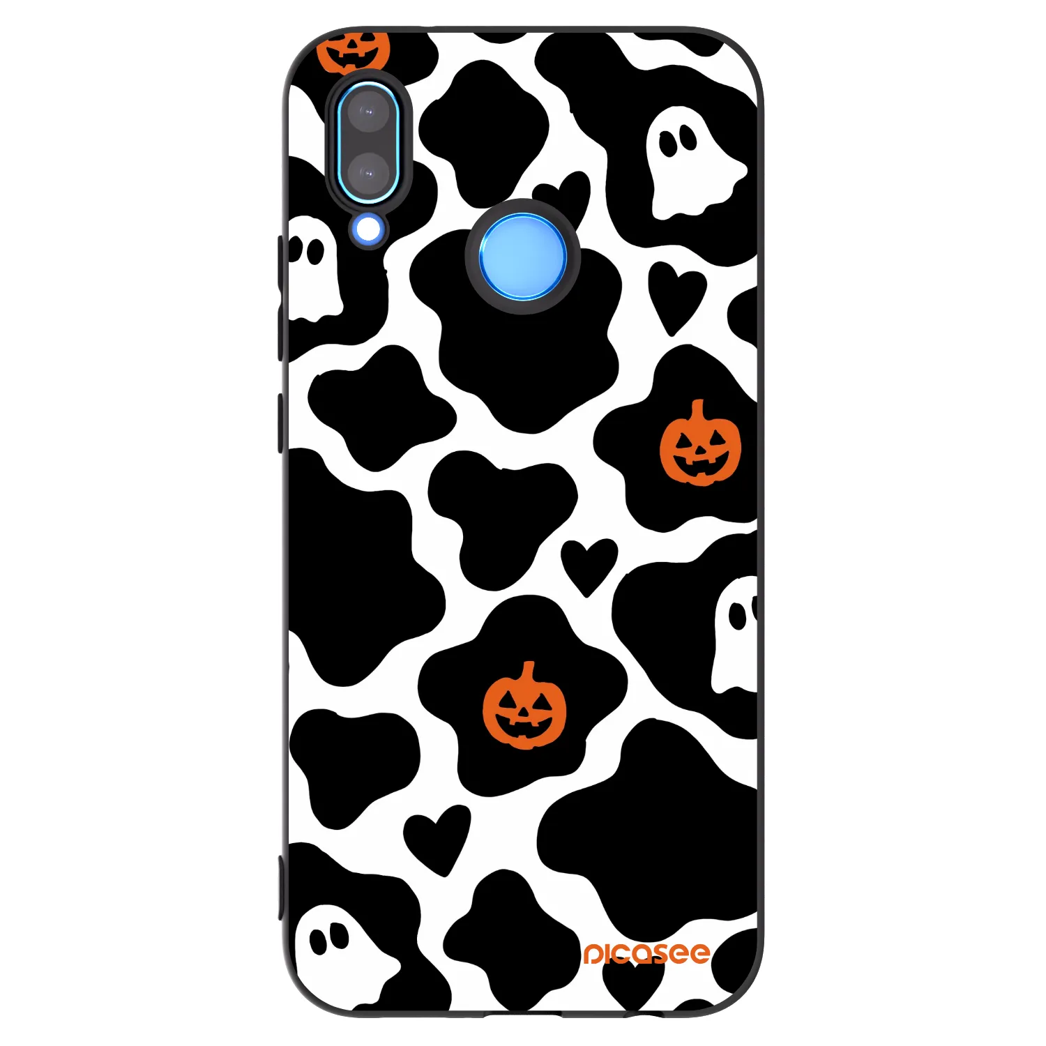 Picasee crna silikonska maskica za Huawei P20 Lite - Boow