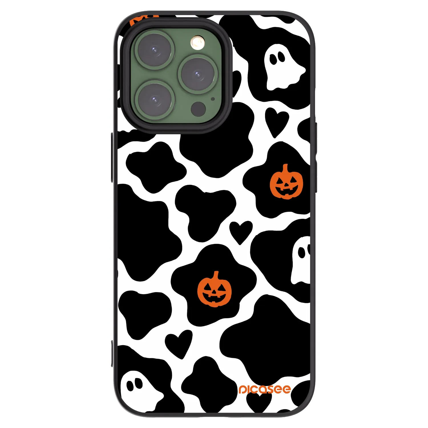 Picasee crna silikonska maskica za Apple iPhone 13 Pro - Boow