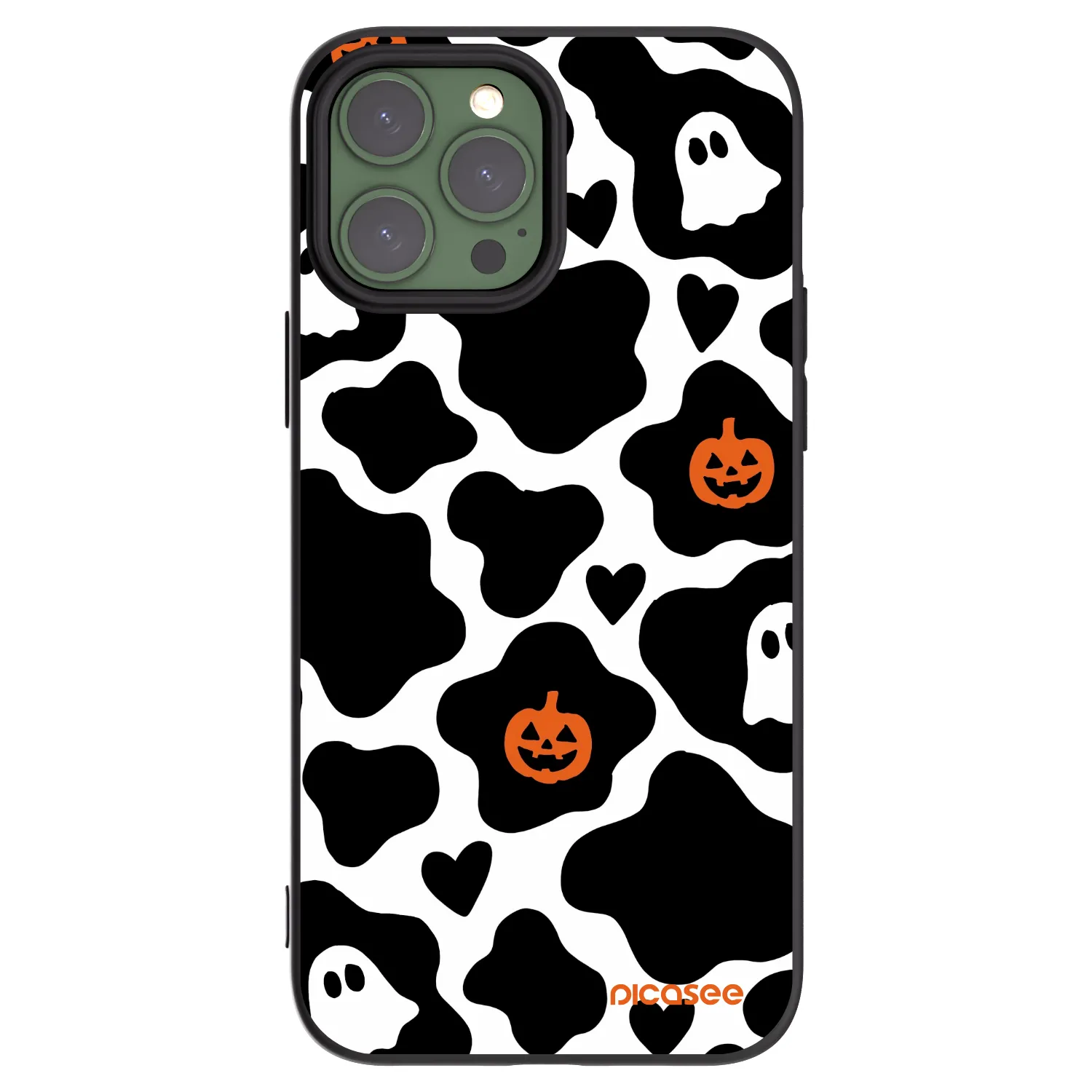 Picasee crna silikonska maskica za Apple iPhone 13 Pro Max - Boow