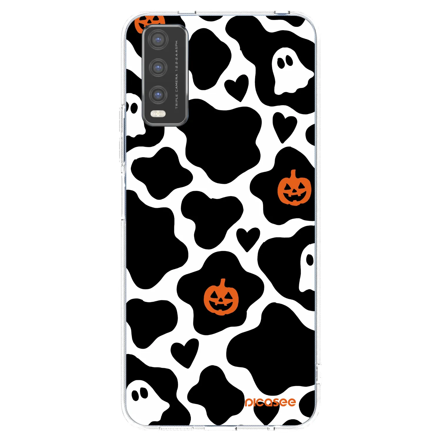 Picasee silikonska prozirna maskica za Vivo Y20s - Boow