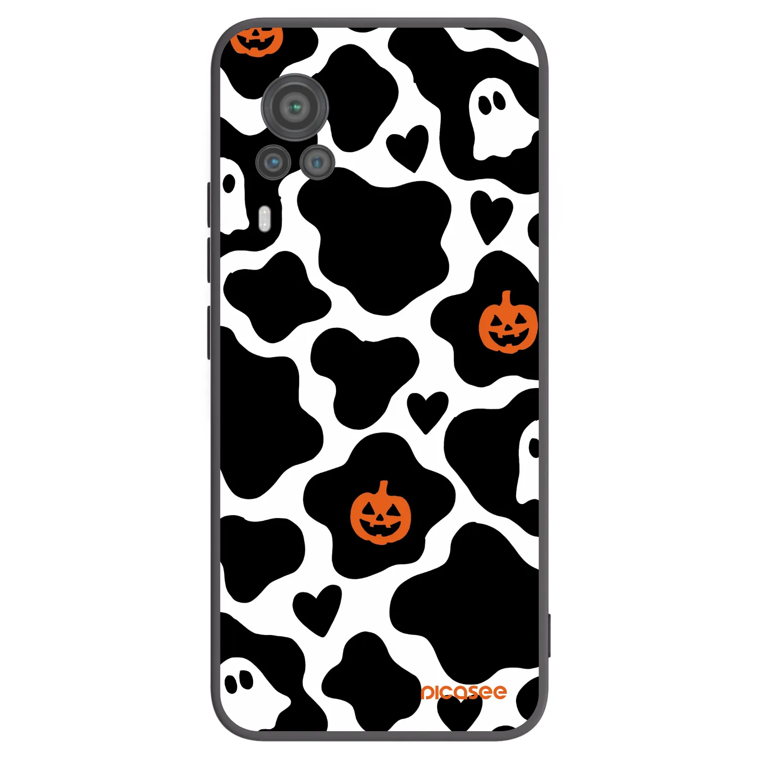 Picasee crna silikonska maskica za Vivo X60 Pro 5G - Boow