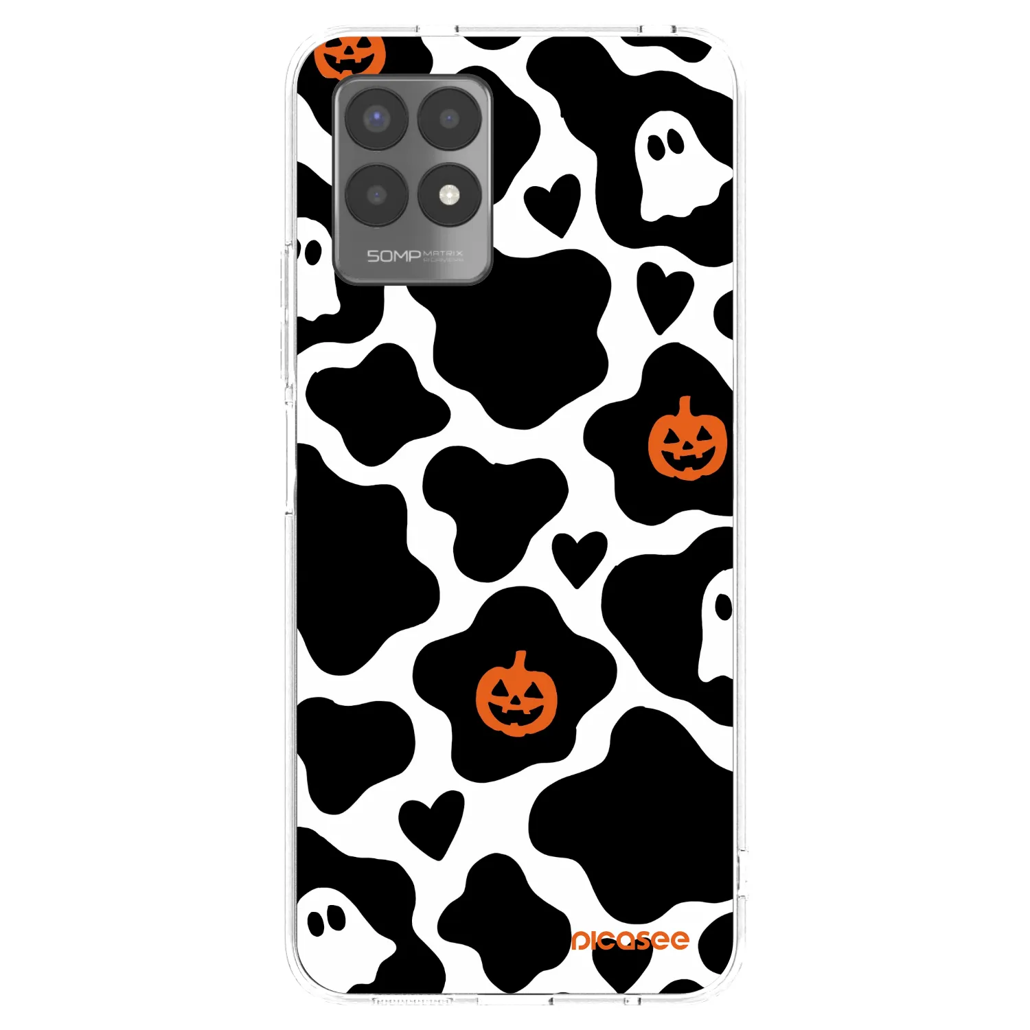 Picasee silikonska prozirna maskica za Realme 8i - Boow