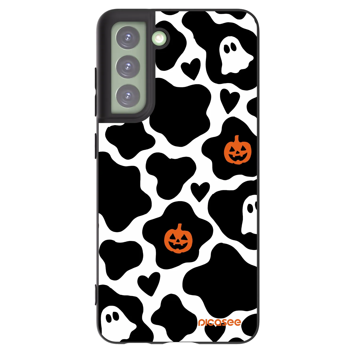 Picasee crna silikonska maskica za Samsung Galaxy S21 FE 5G - Boow