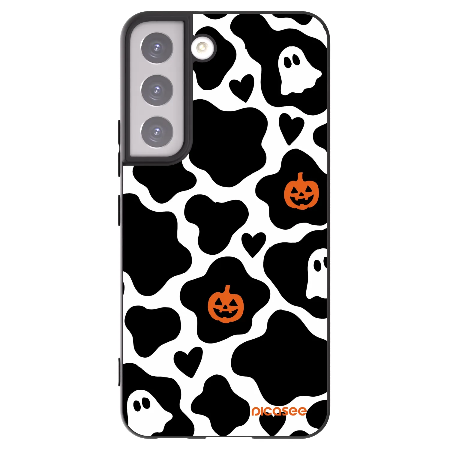 Picasee crna silikonska maskica za Samsung Galaxy S22 5G - Boow