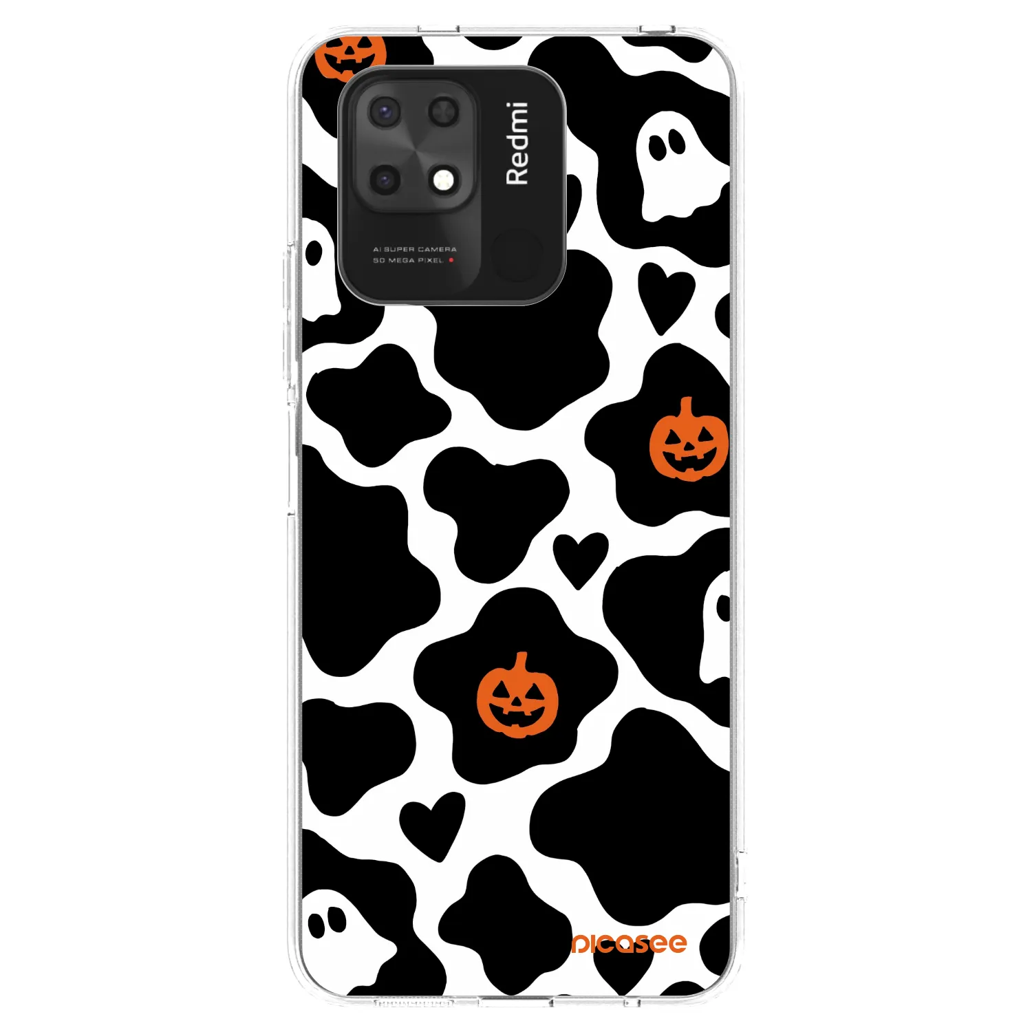 Picasee silikonska prozirna maskica za Xiaomi Redmi 10C - Boow