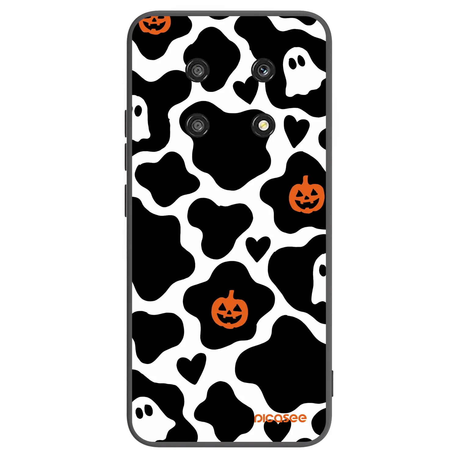 Picasee crna silikonska maskica za Honor Magic4 Lite 5G - Boow