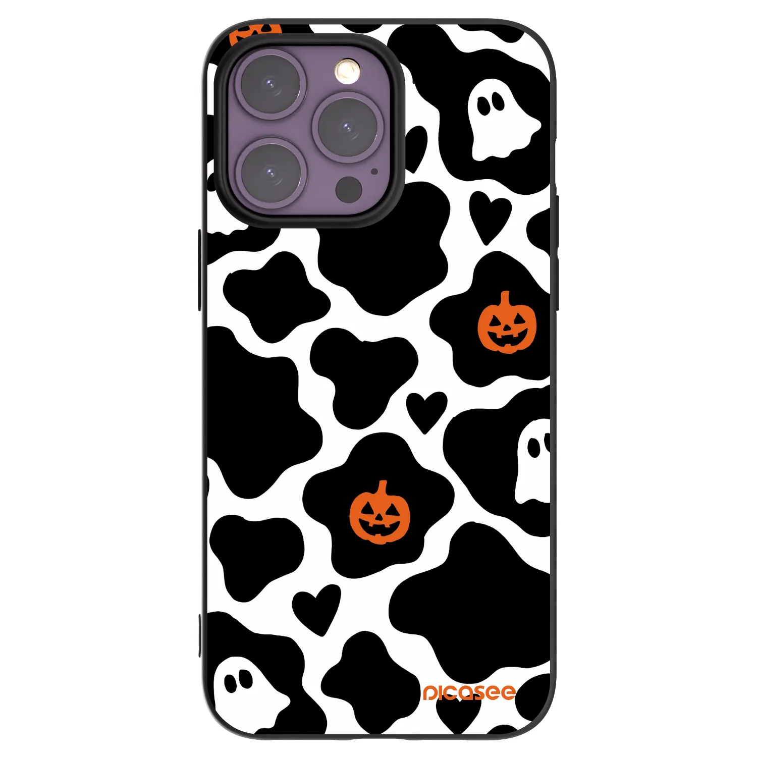 Picasee crna silikonska maskica za Apple iPhone 14 Pro Max - Boow