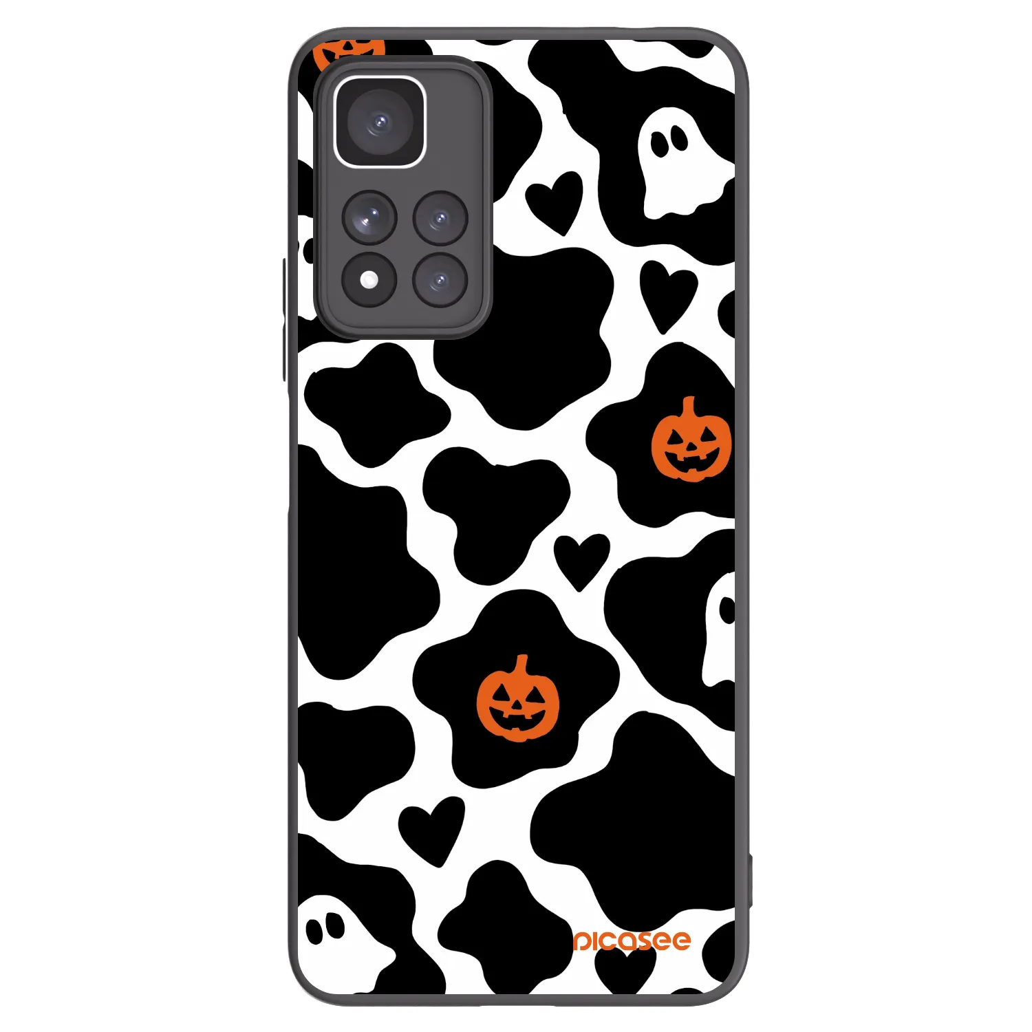 Picasee crna silikonska maskica za Xiaomi Redmi Note 11 Pro+ 5G - Boow