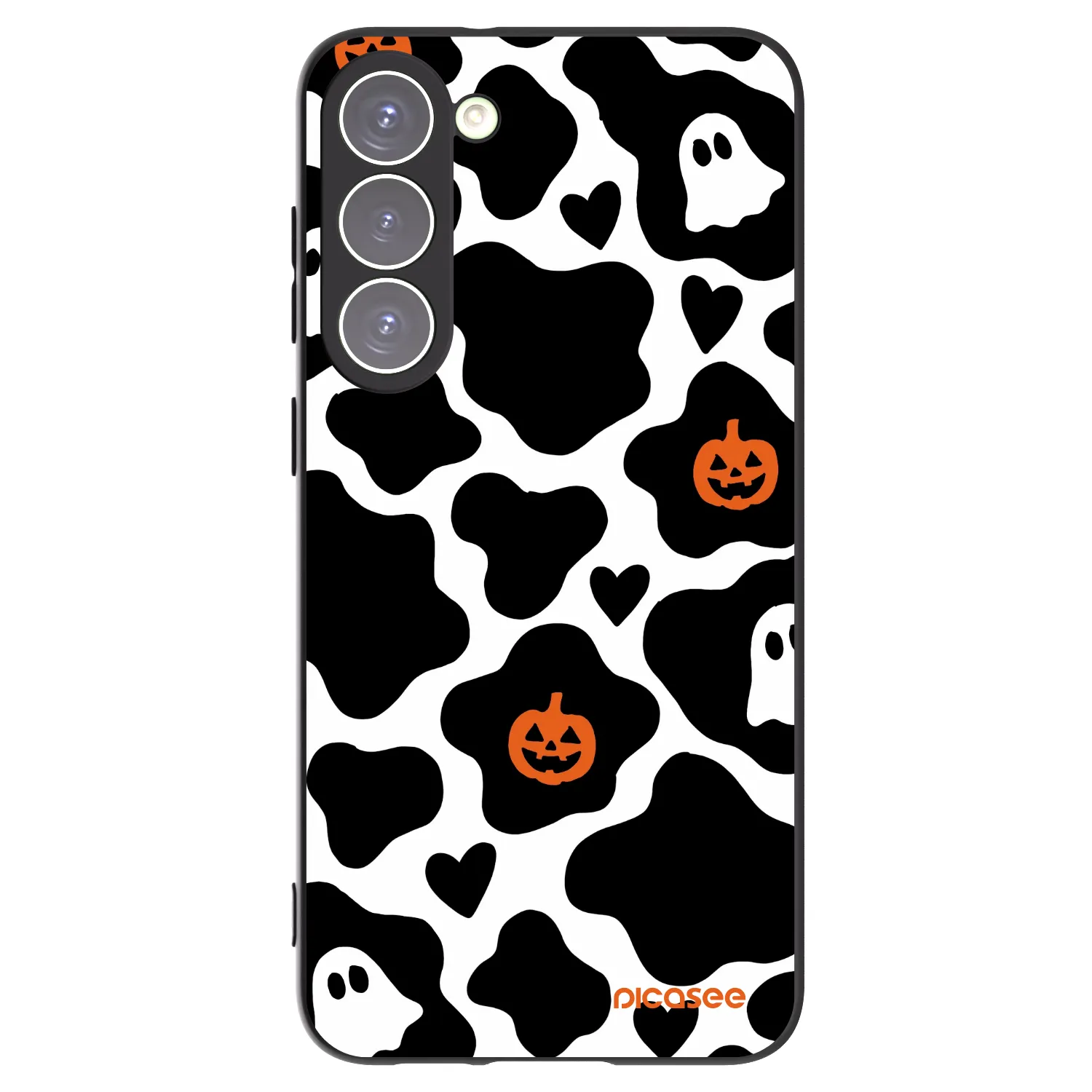 Picasee crna silikonska maskica za Samsung Galaxy S23+ 5G - Boow
