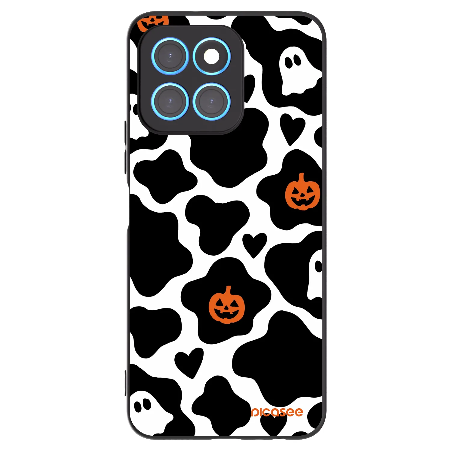 Picasee crna silikonska maskica za Honor X6 - Boow