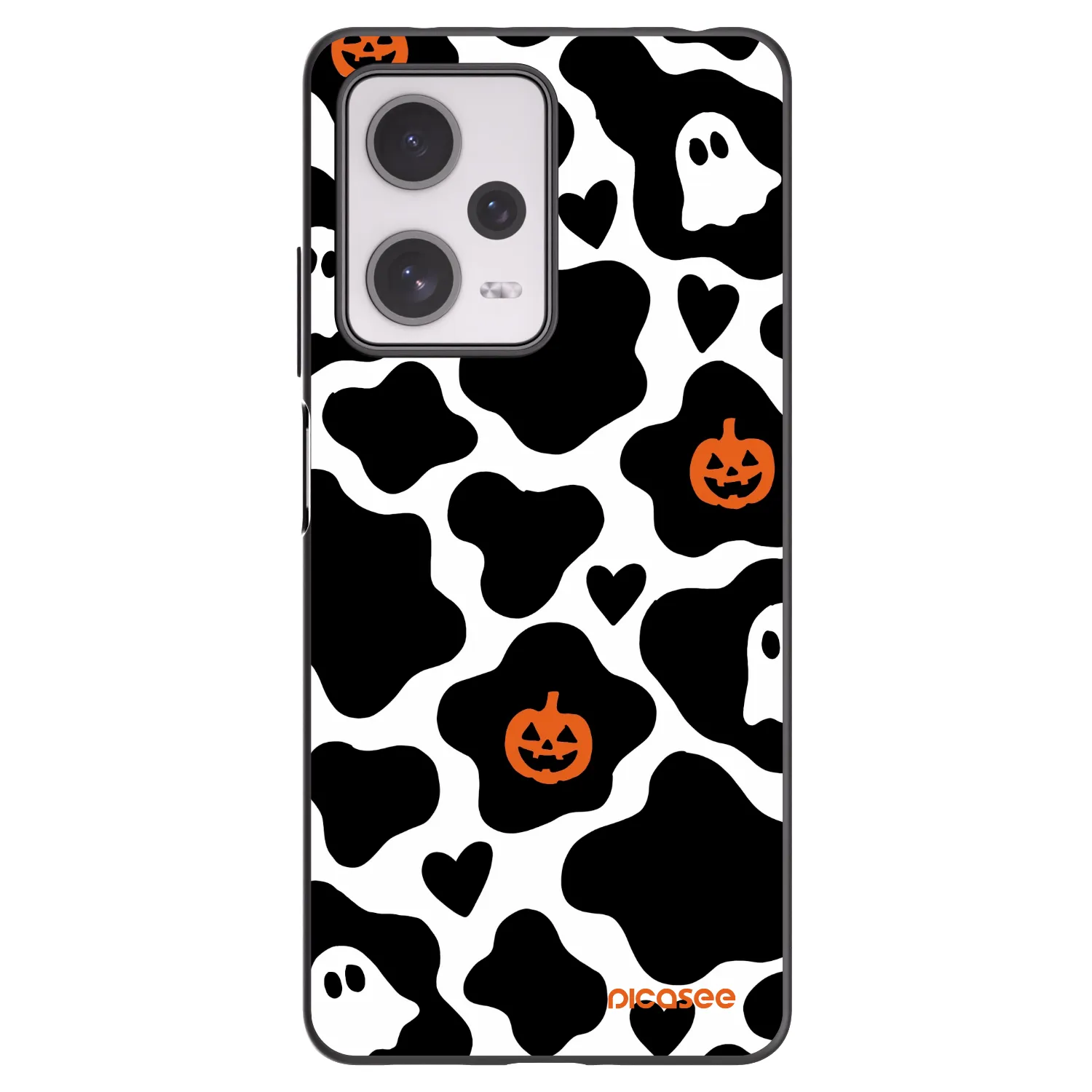 Picasee crna silikonska maskica za Xiaomi Redmi Note 12 Pro+ 5G - Boow