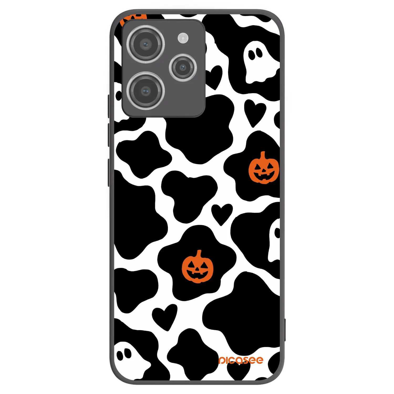 Picasee crna silikonska maskica za Xiaomi Redmi 12 4G - Boow
