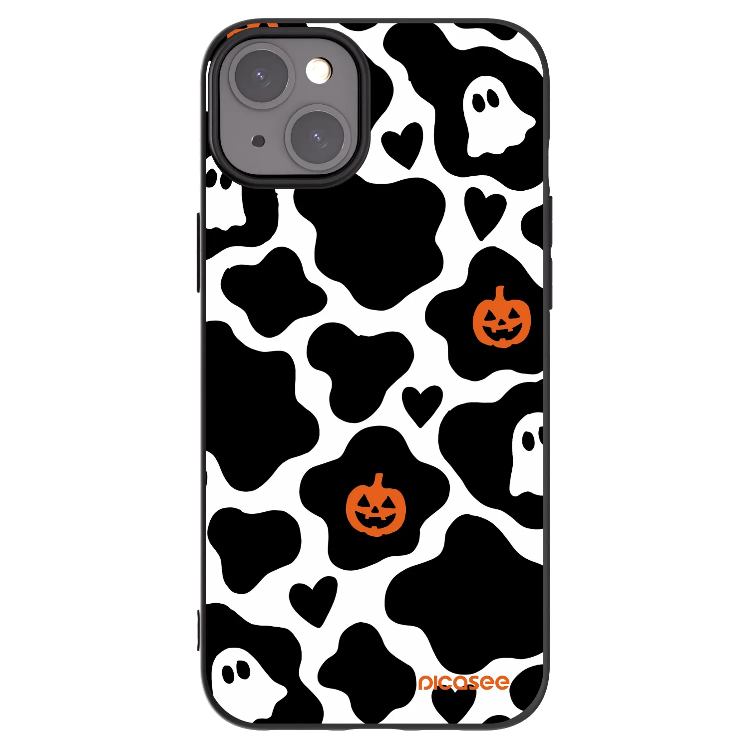 Picasee crna silikonska maskica za Apple iPhone 15 Plus - Boow