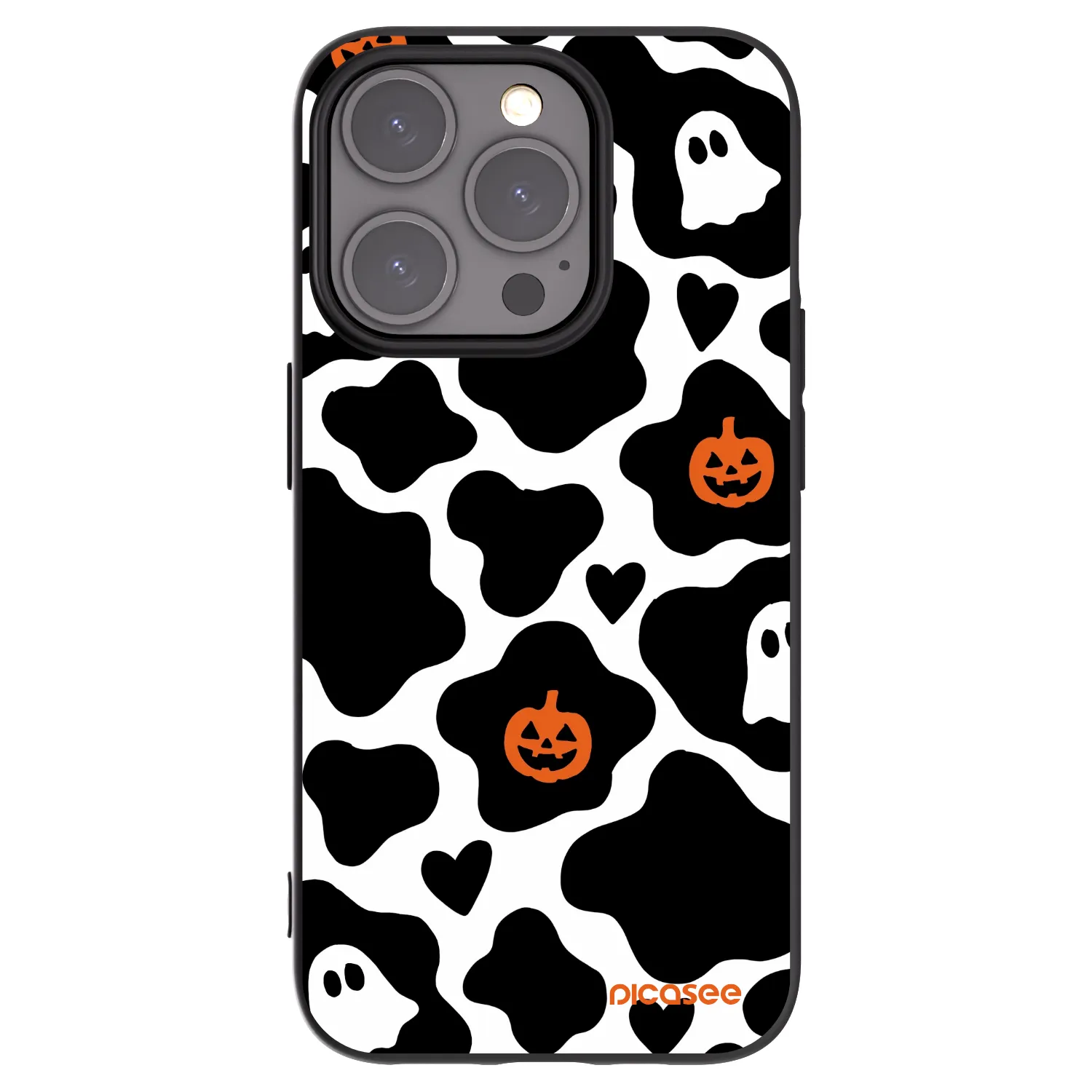 Picasee crna silikonska maskica za Apple iPhone 15 Pro - Boow