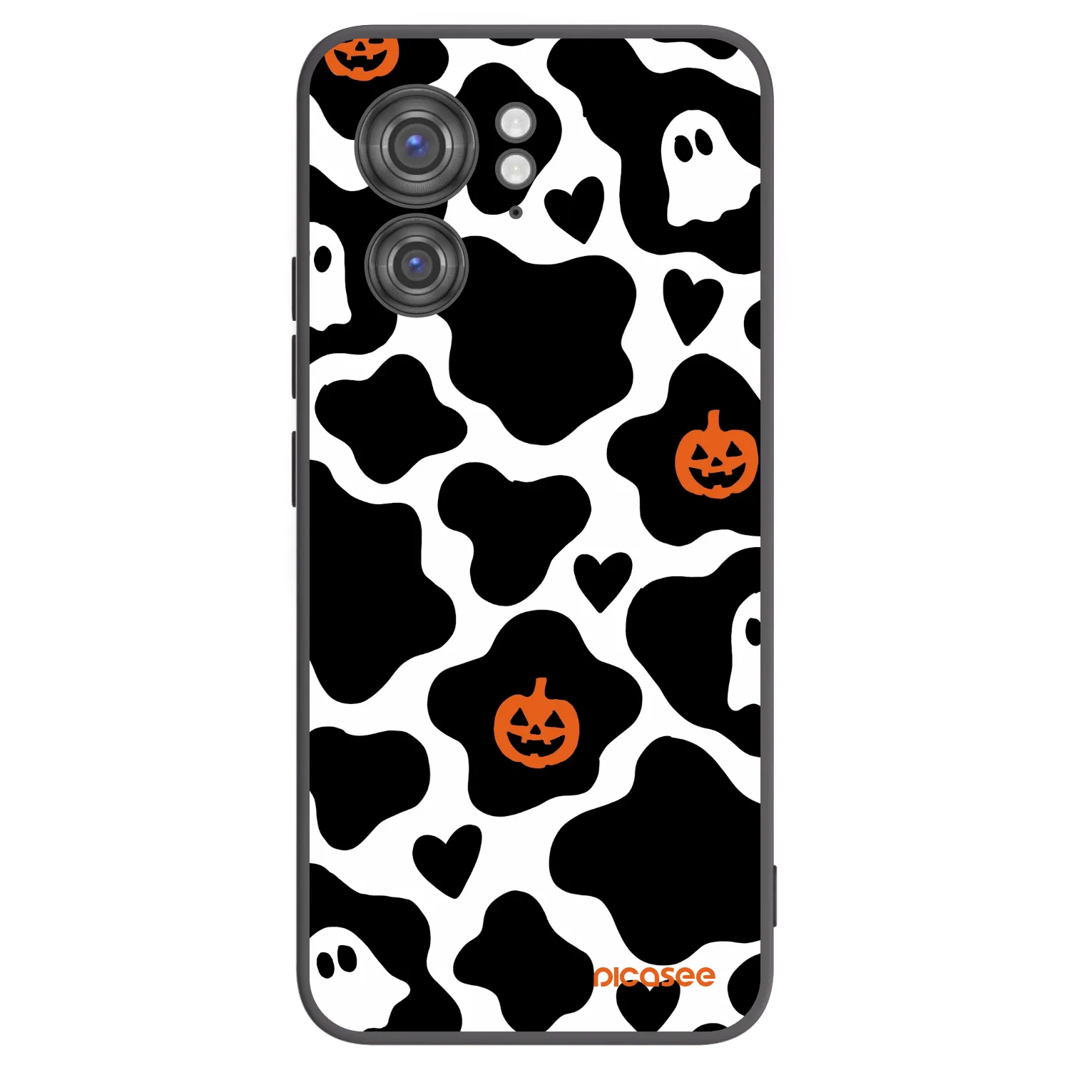 Picasee crna silikonska maskica za Motorola Edge 40 - Boow