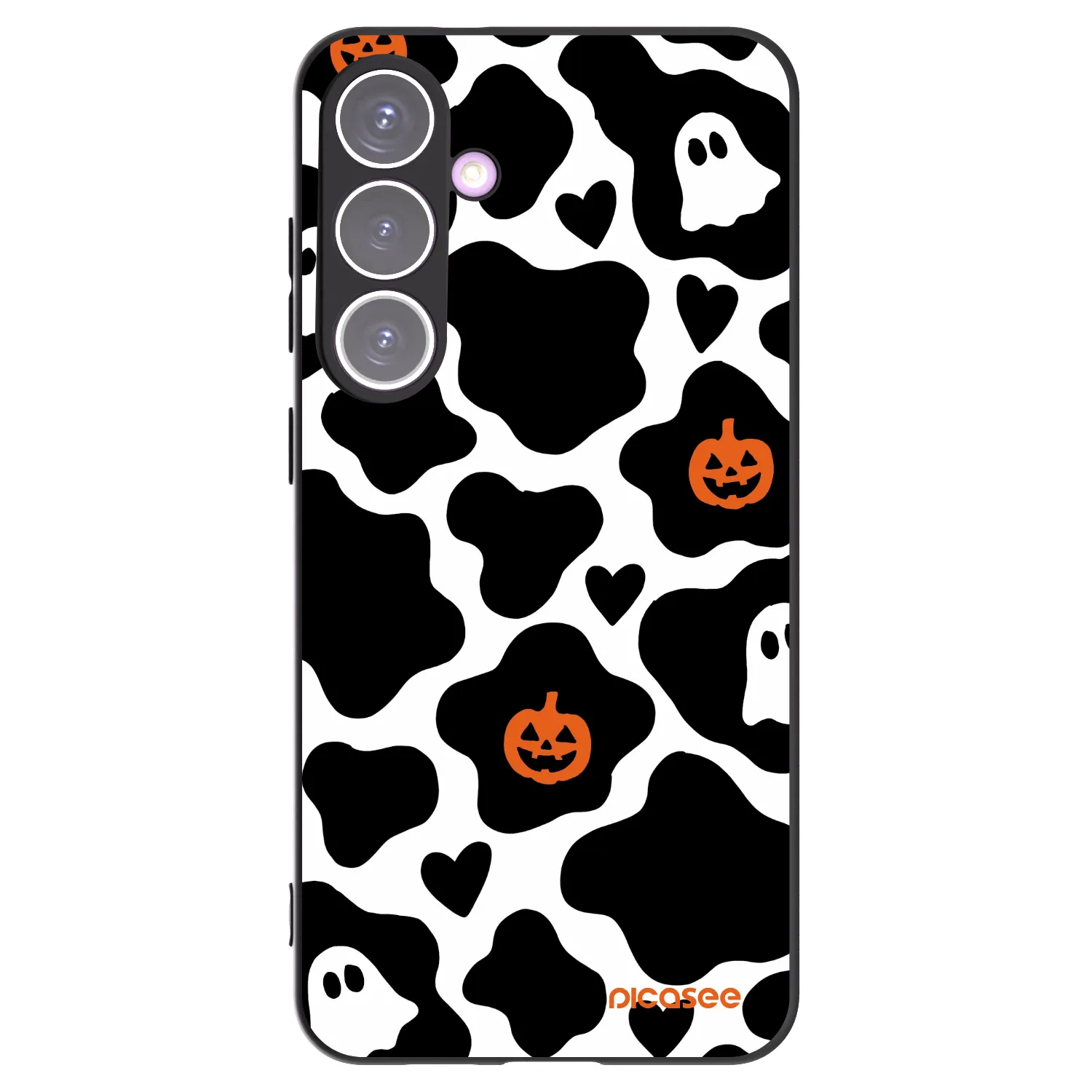 Picasee crna silikonska maskica za Samsung Galaxy S24+ S926B 5G - Boow