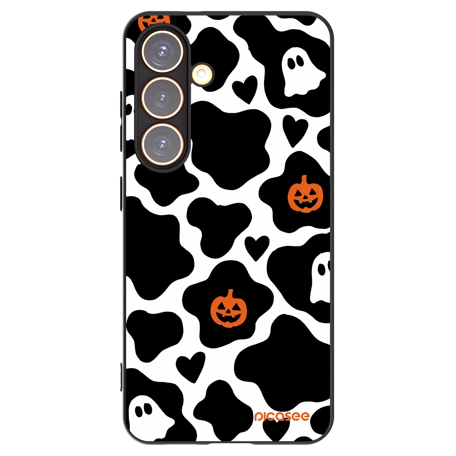 Picasee crna silikonska maskica za Samsung Galaxy S24 S921B 5G - Boow