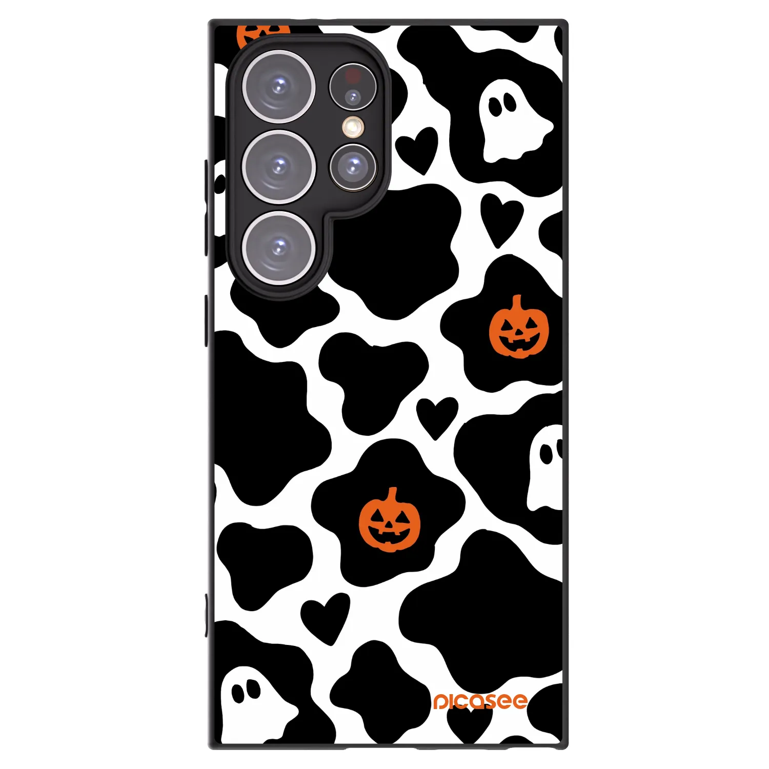 Picasee crna silikonska maskica za Samsung Galaxy S24 Ultra S928B 5G - Boow