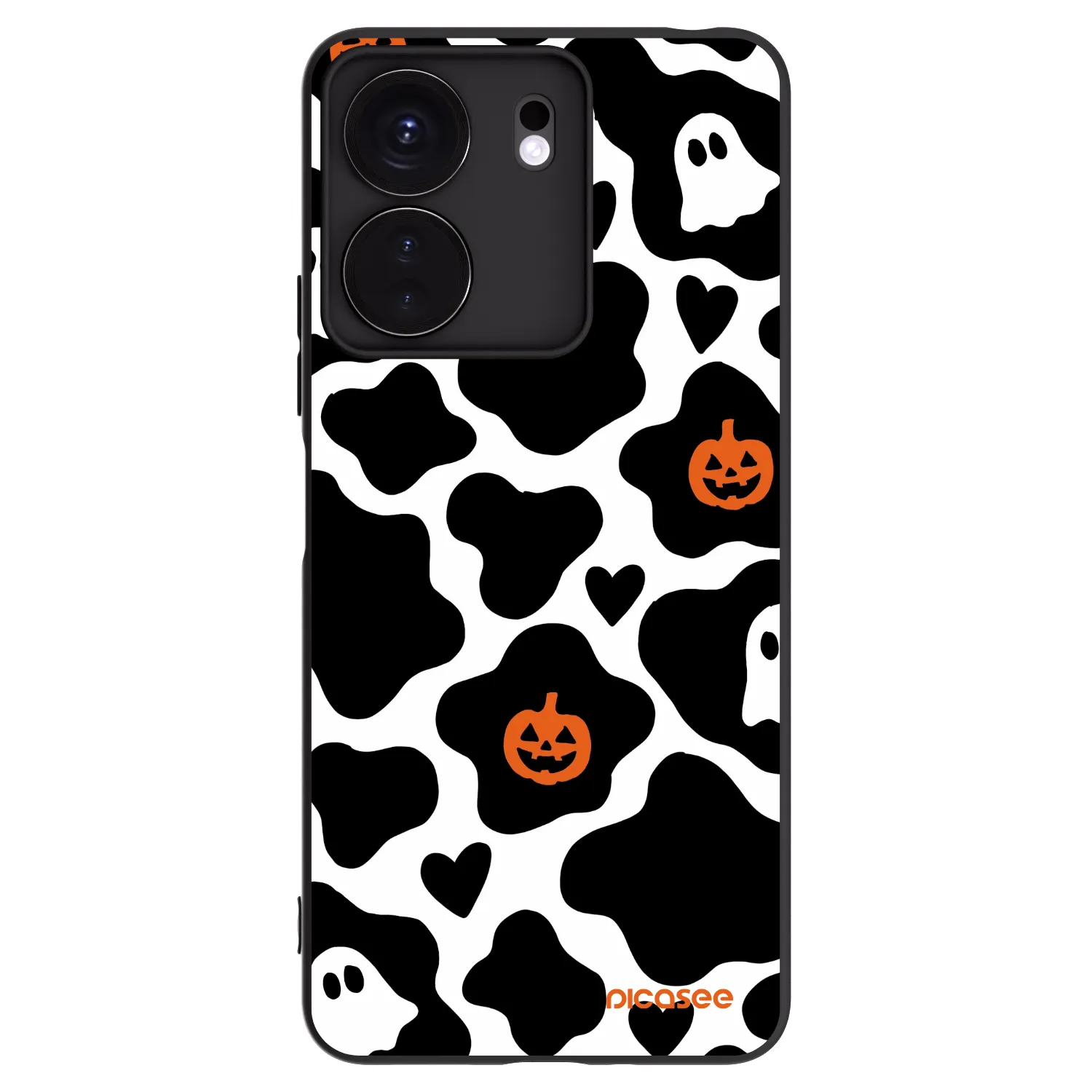 Picasee crna silikonska maskica za Xiaomi Redmi 13C 4G - Boow