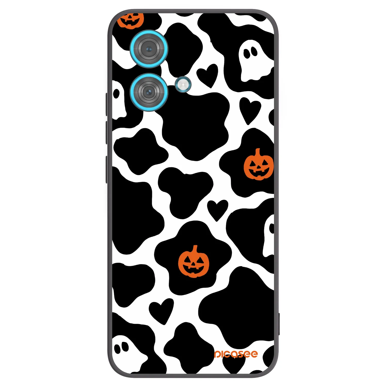 Picasee crna silikonska maskica za Motorola Edge 40 Neo - Boow