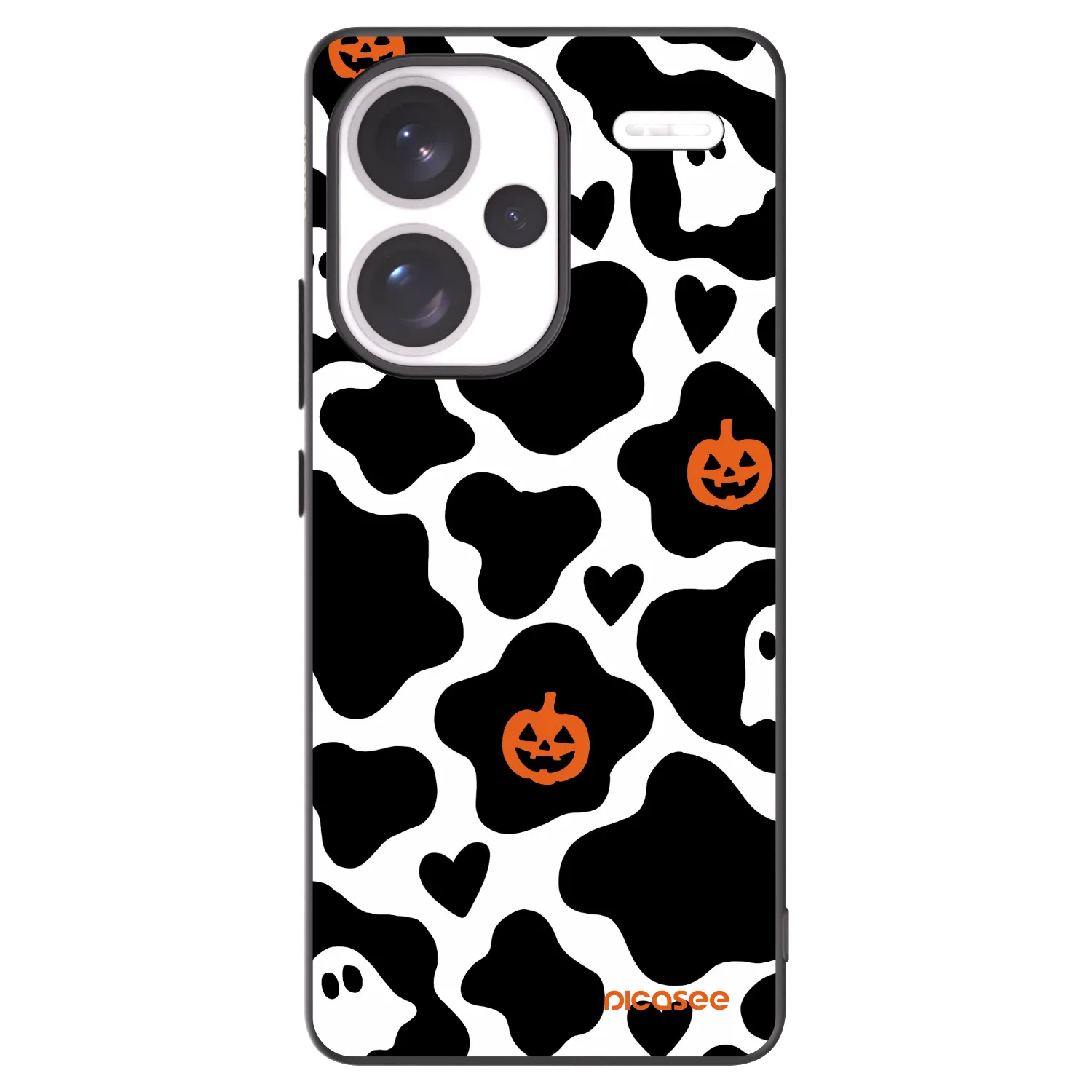 Picasee crna silikonska maskica za Xiaomi Redmi Note 13 Pro+ 5G - Boow