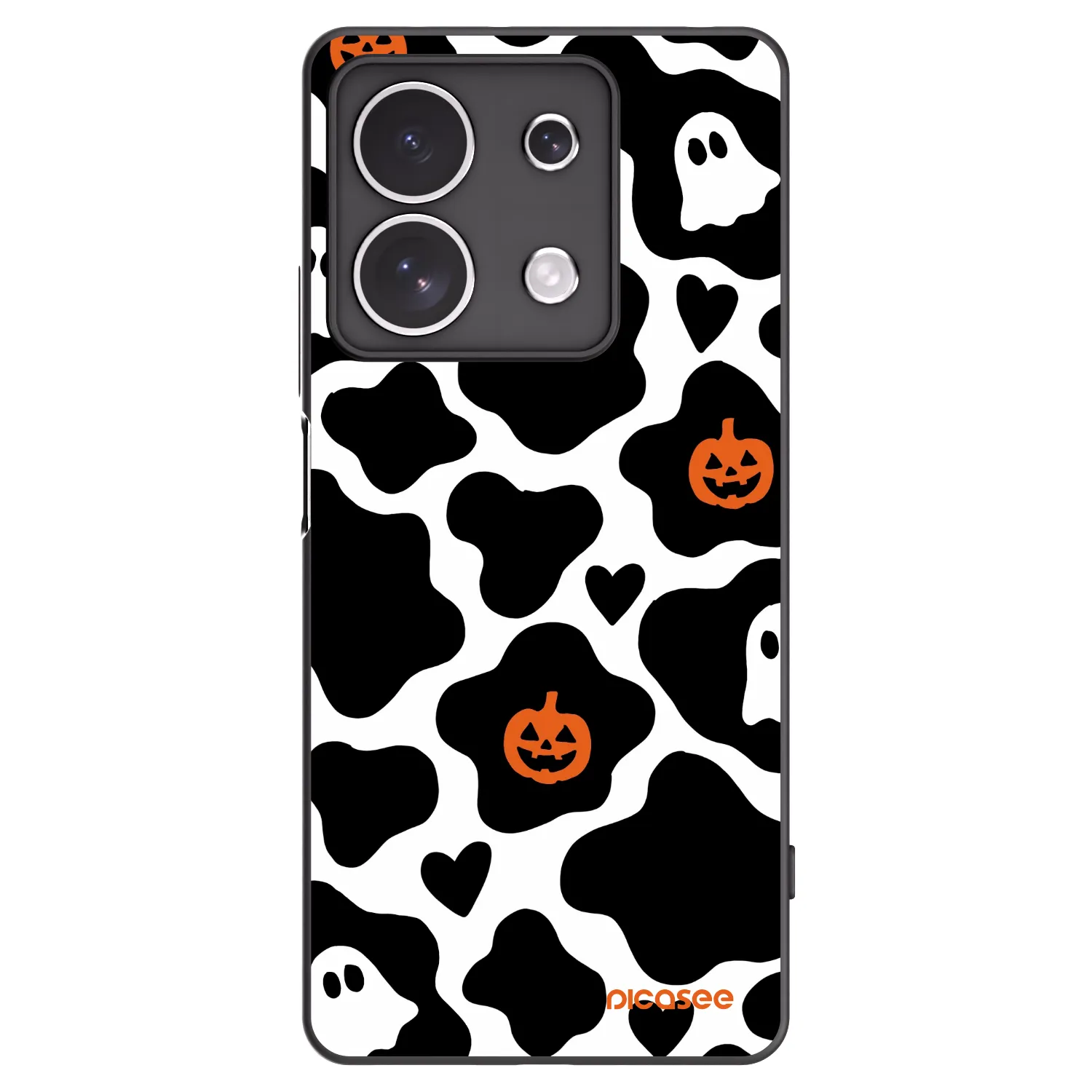 Picasee crna silikonska maskica za Xiaomi Redmi Note 13 4G - Boow