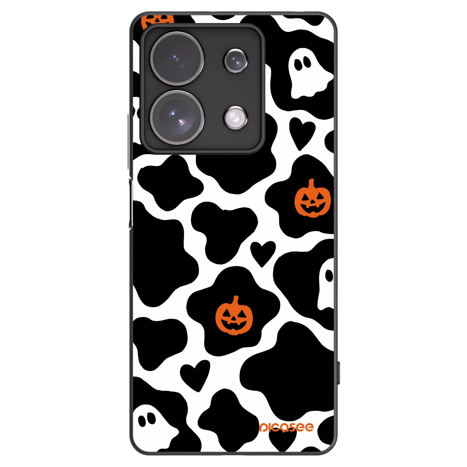 Picasee crna silikonska maskica za Xiaomi Redmi Note 13 Pro 4G - Boow