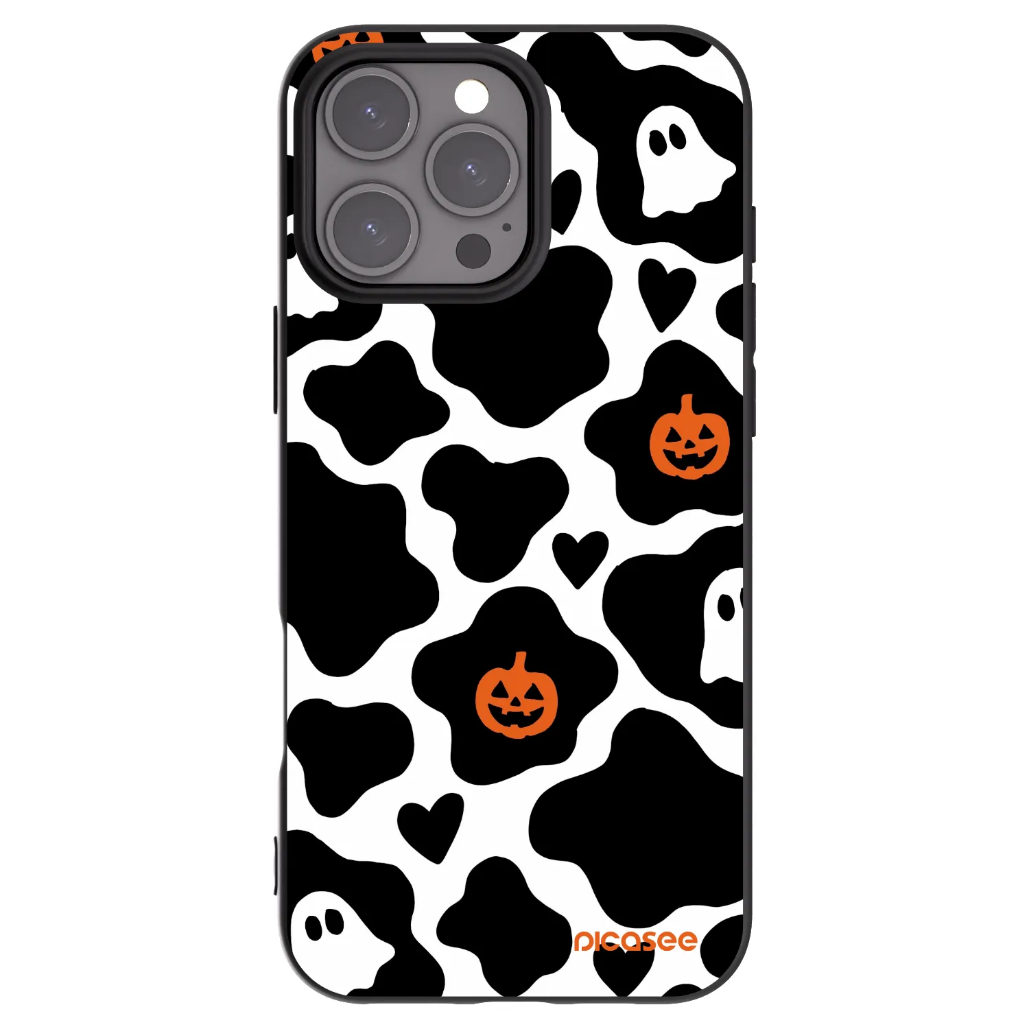 Picasee crna silikonska maskica za Apple iPhone 16 Pro Max - Boow