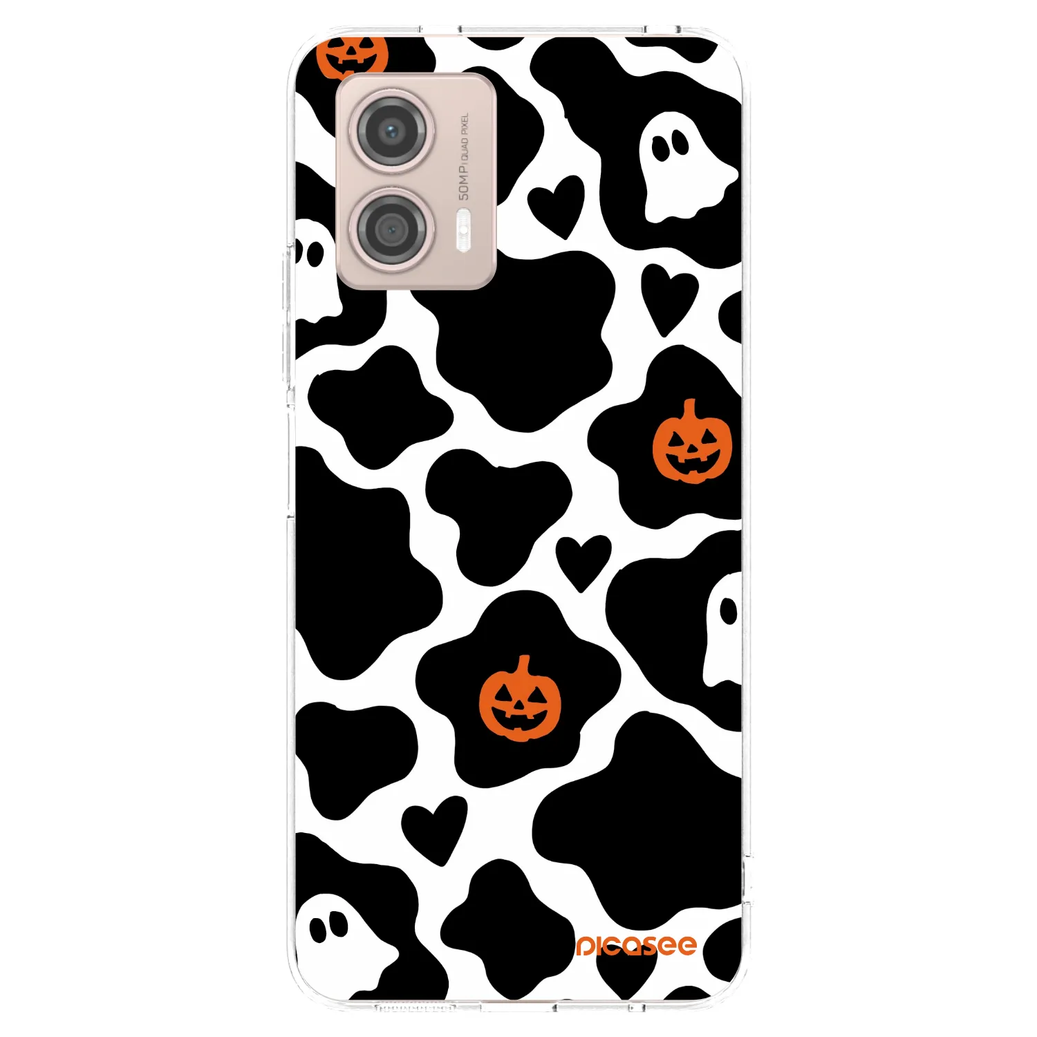 Picasee silikonska prozirna maskica za Motorola Moto G53 5G - Boow