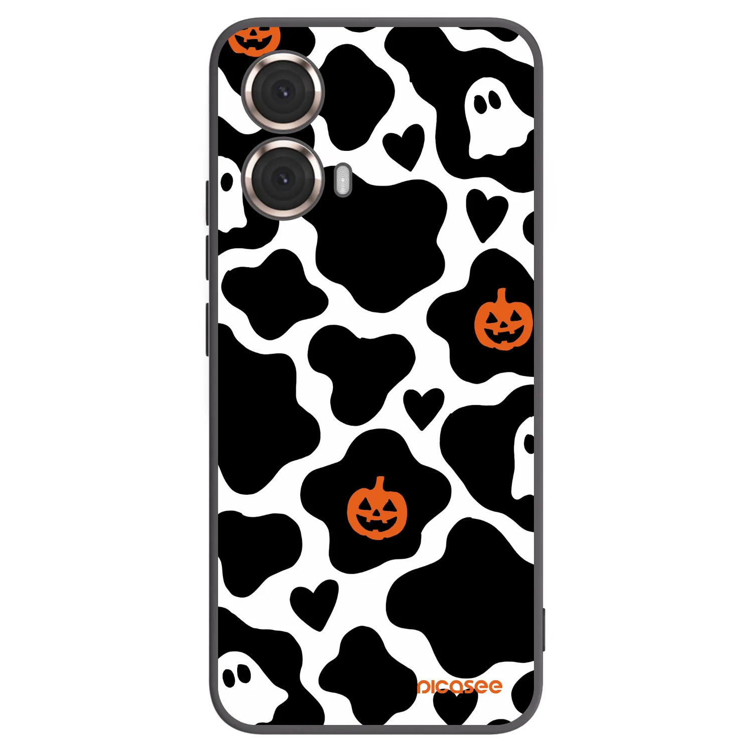 Picasee crna silikonska maskica za Motorola Moto G85 - Boow