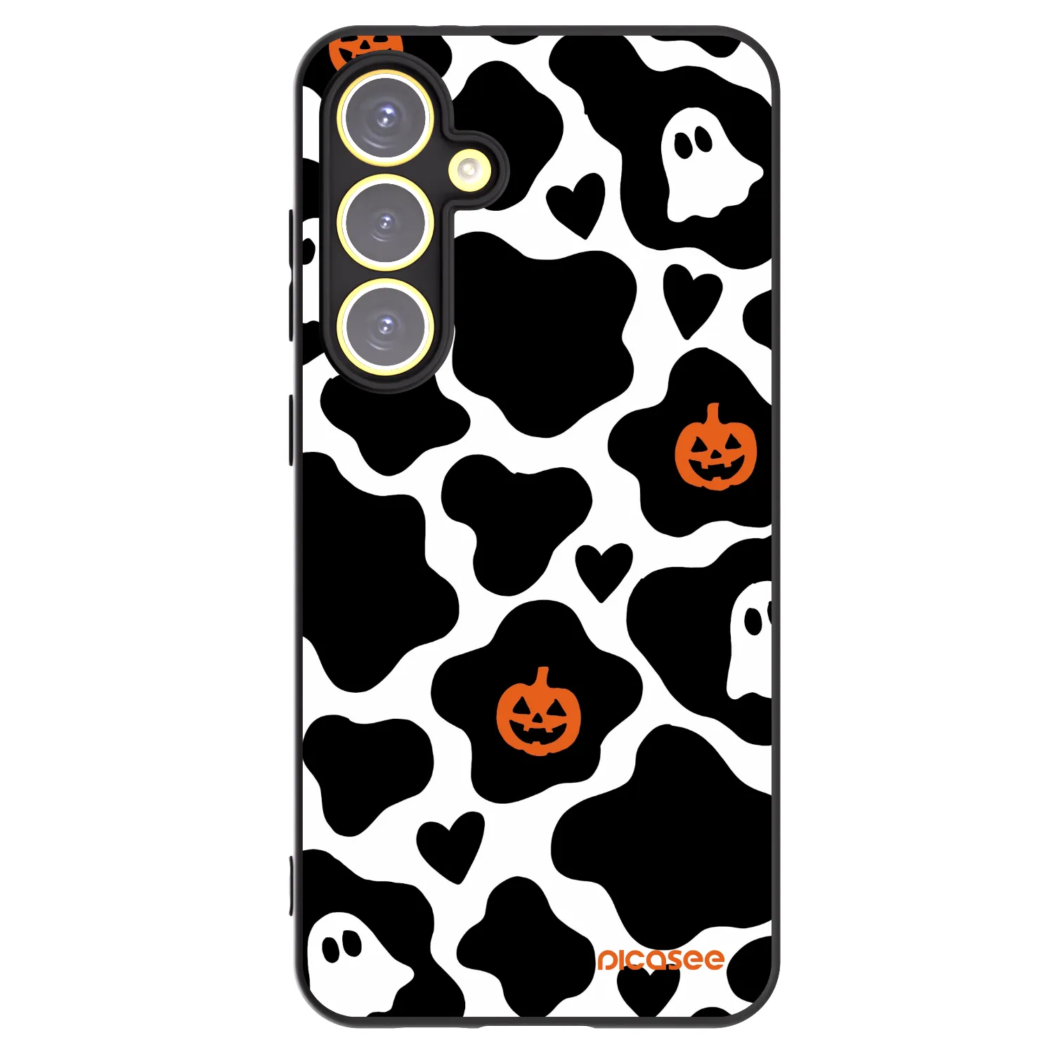 Picasee crna silikonska maskica za Samsung Galaxy S24 FE S721B - Boow