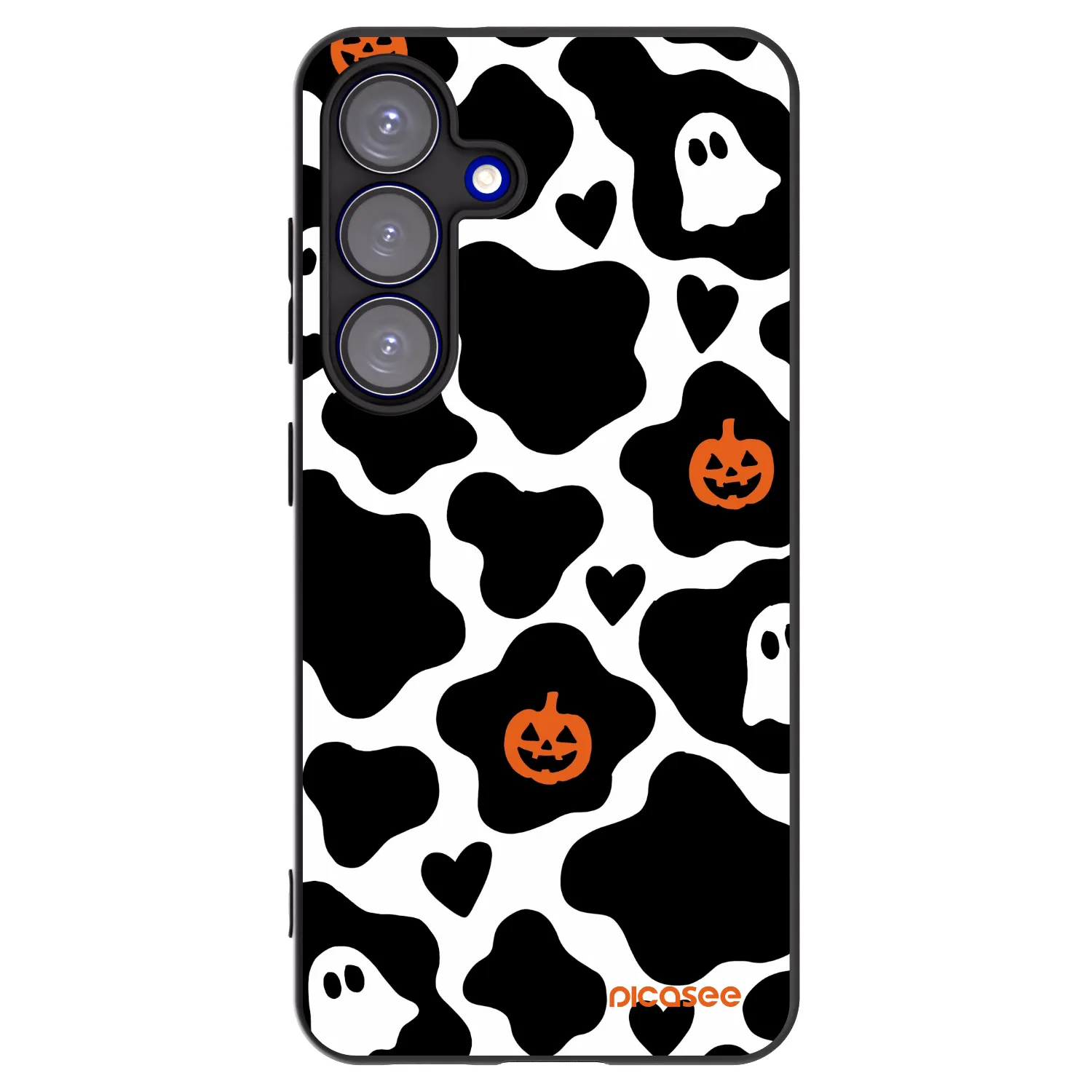 Picasee crna silikonska maskica za Samsung Galaxy S25 5G - Boow