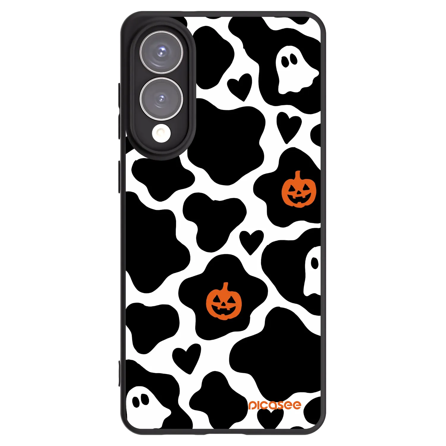 Picasee crna silikonska maskica za Samsung Galaxy S25 Edge 5G - Boow