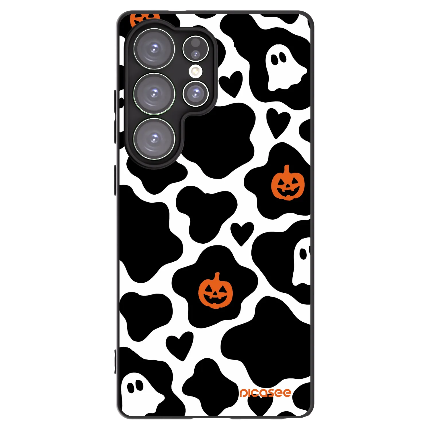 Picasee crna silikonska maskica za Samsung Galaxy S25 Ultra 5G - Boow