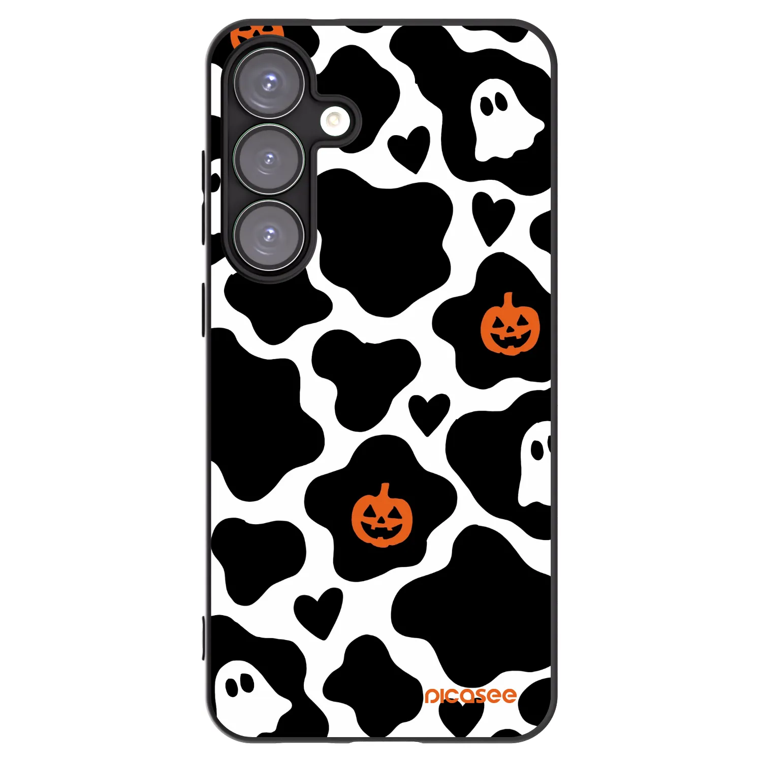 Picasee crna silikonska maskica za Samsung Galaxy S25+ 5G - Boow