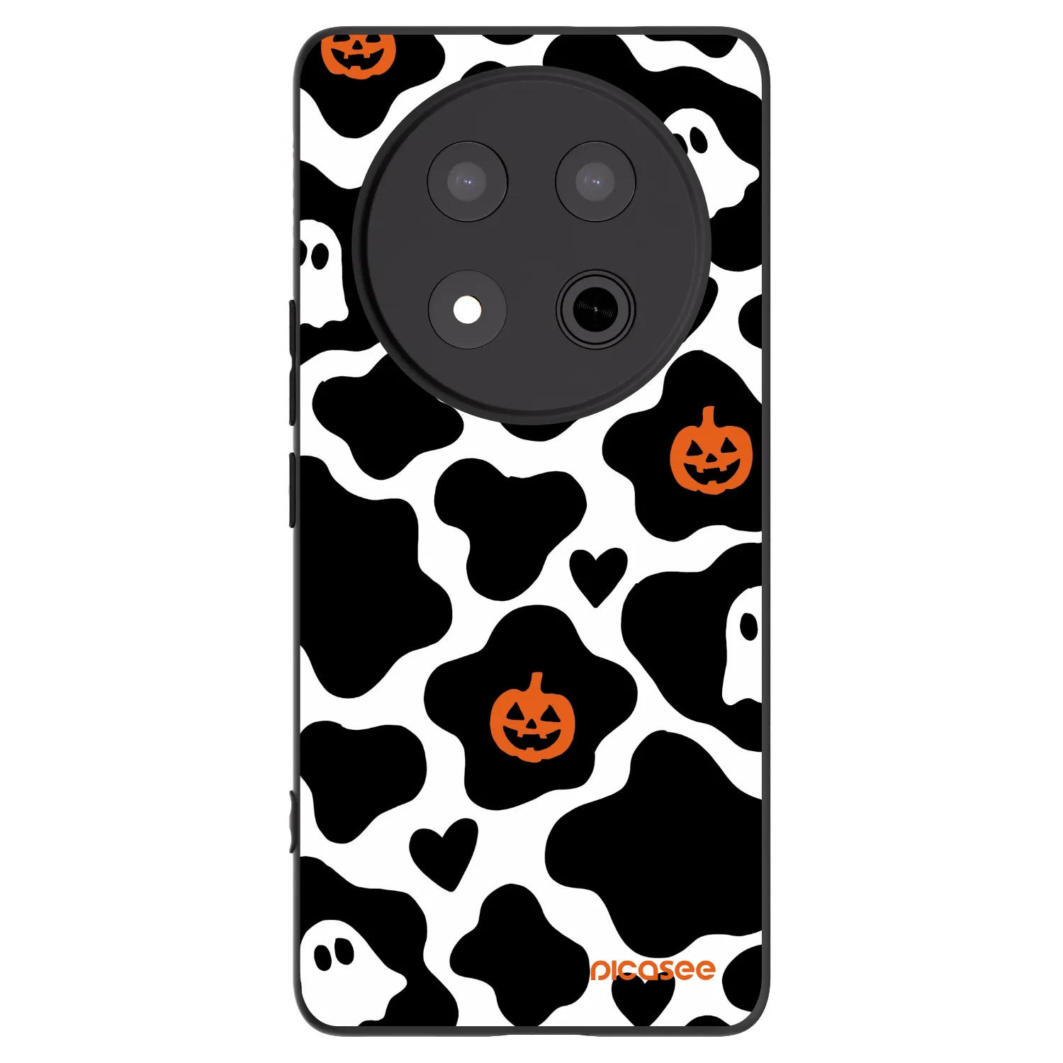 Picasee crna silikonska maskica za Honor Magic7 Lite 5G - Boow